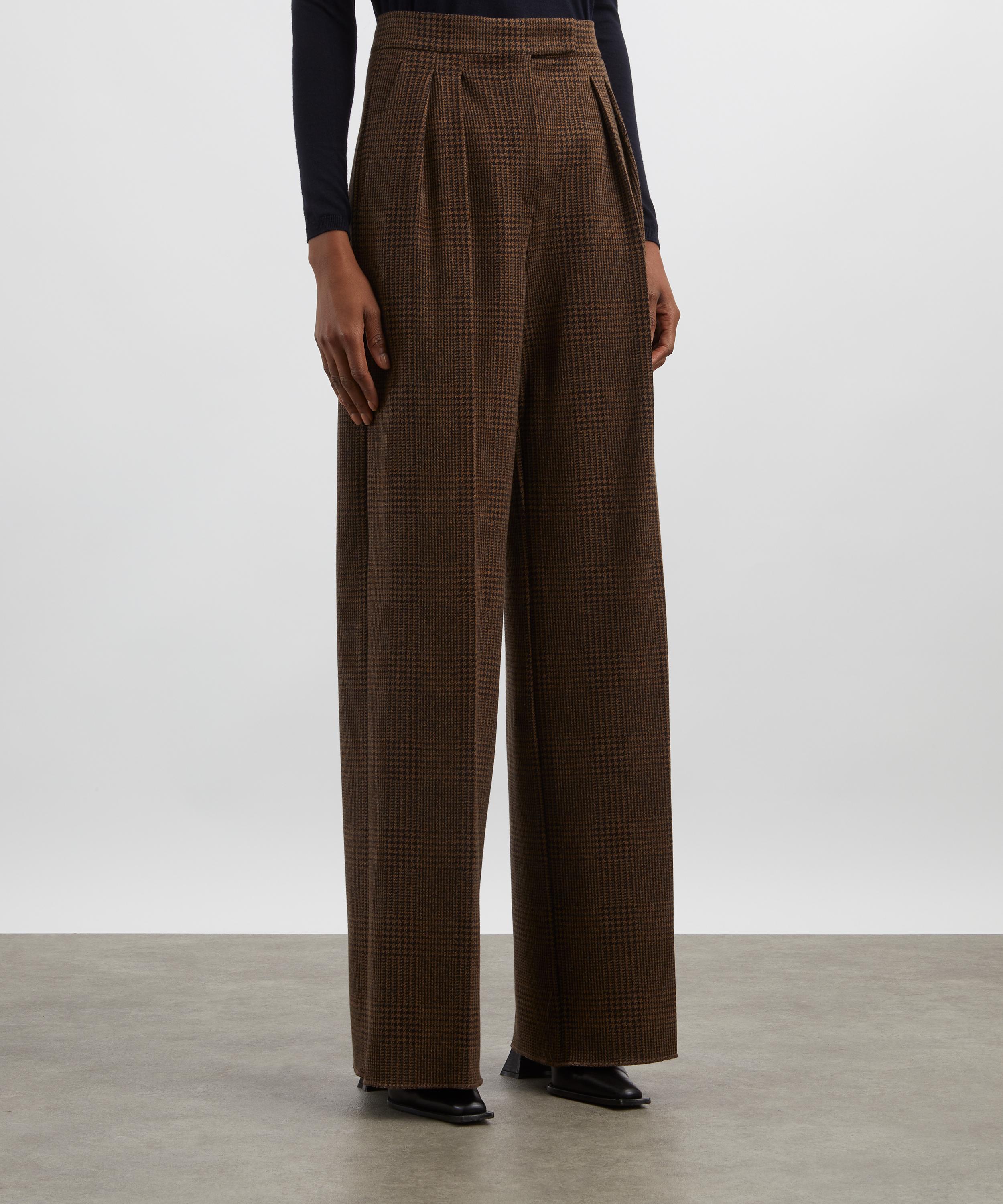 Max Mara - Ponza Patterned Wide-Leg Trousers image number 2