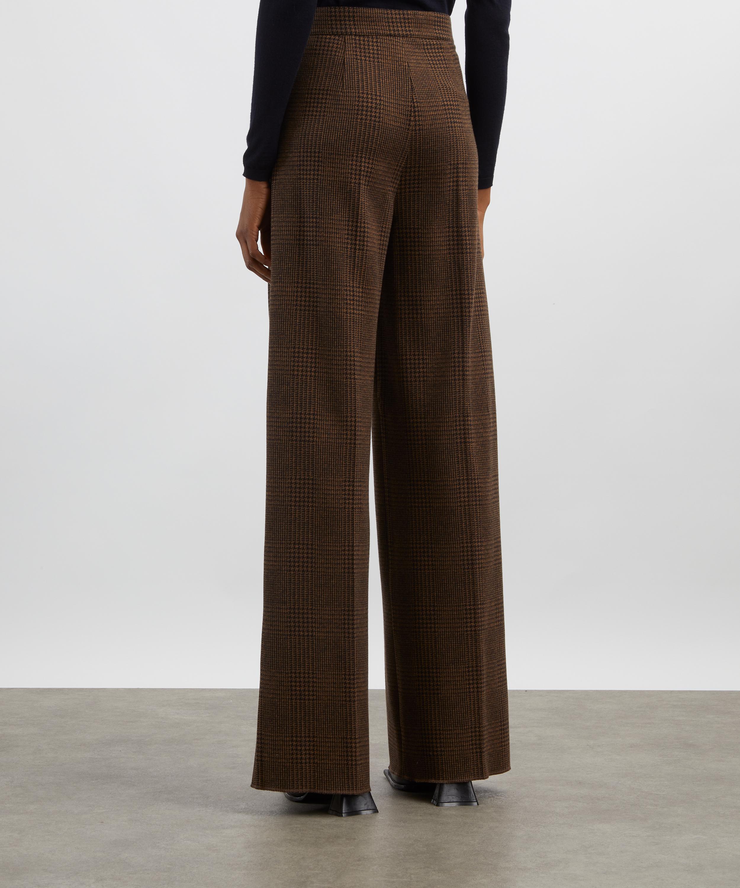 Max Mara - Ponza Patterned Wide-Leg Trousers image number 3