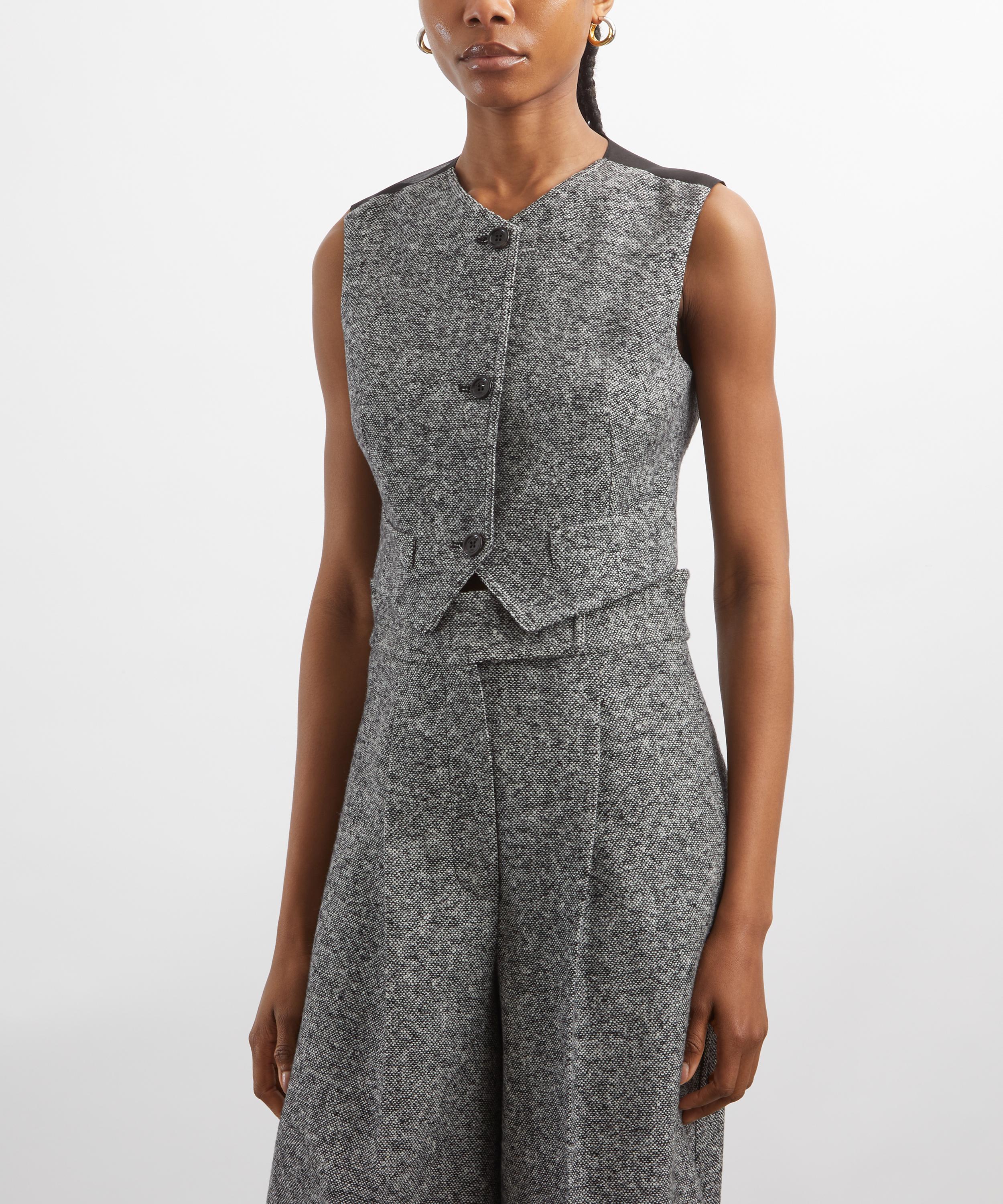 Max Mara - Beato Wool-Silk Tweed Gilet image number 2