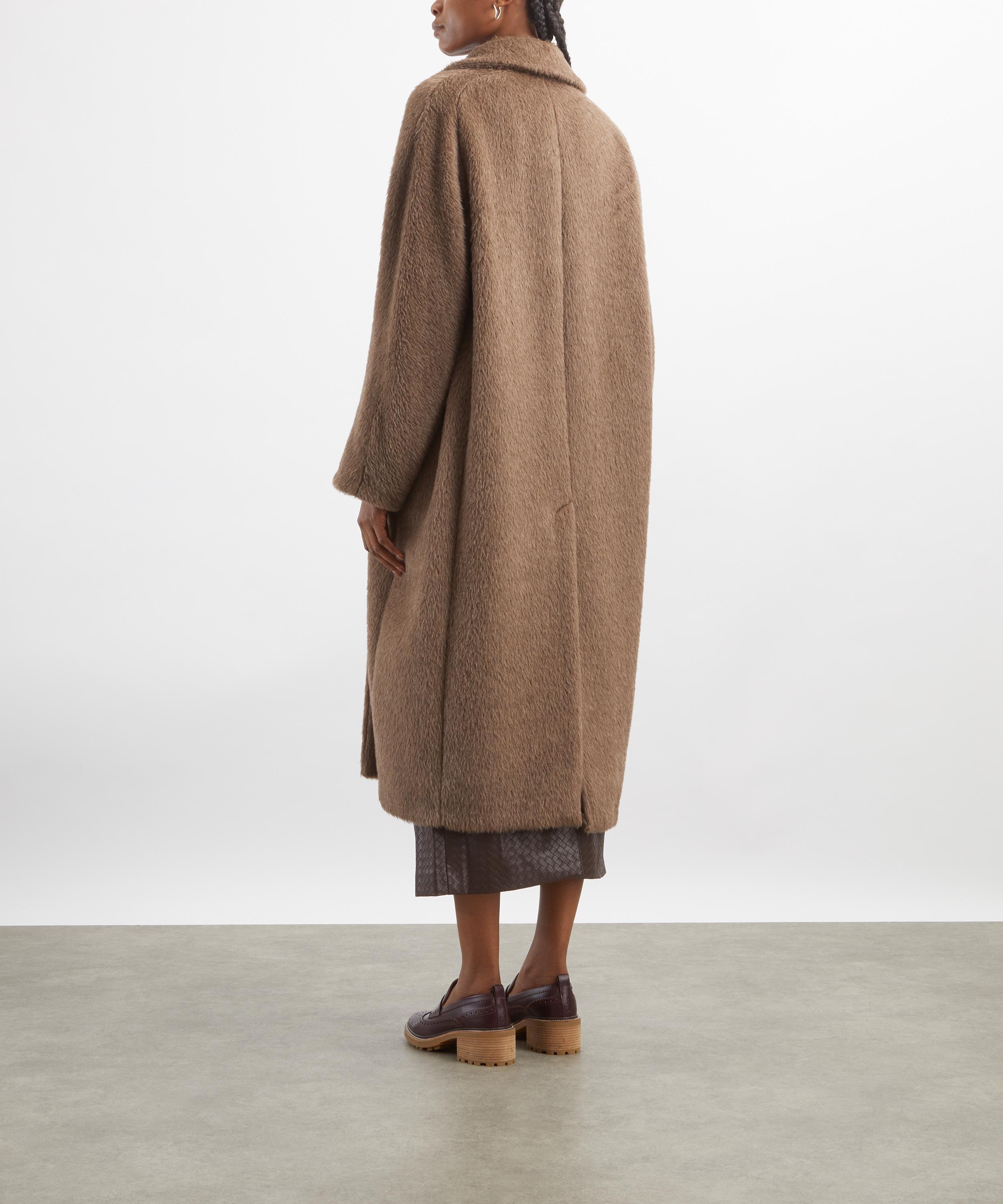 S Max Mara - Georgia Oversized Alpaca-Wool-Cashmere Coat image number 3