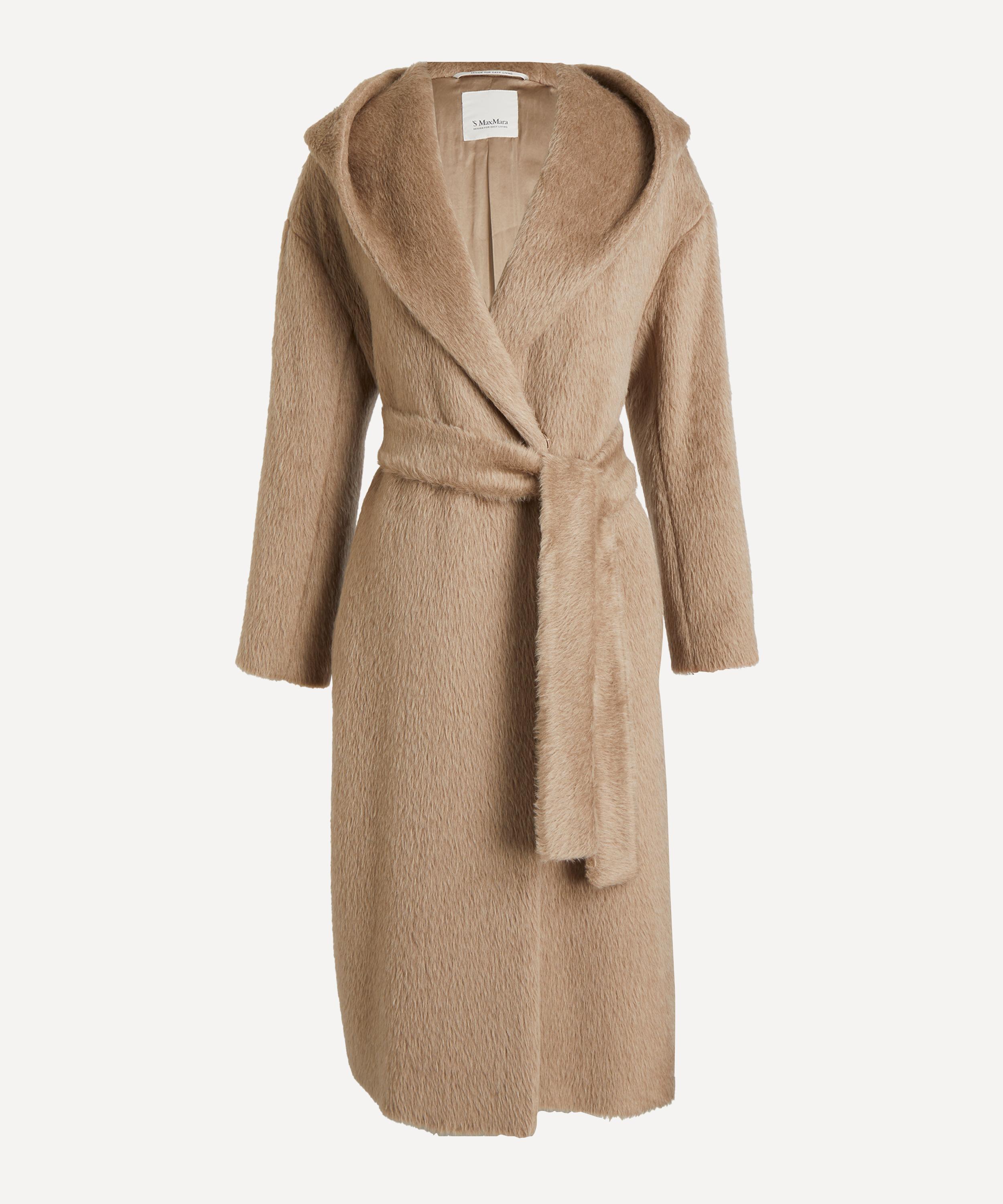 S Max Mara - Eliana Hooded Alpaca-Cashmere-Wool Coat
