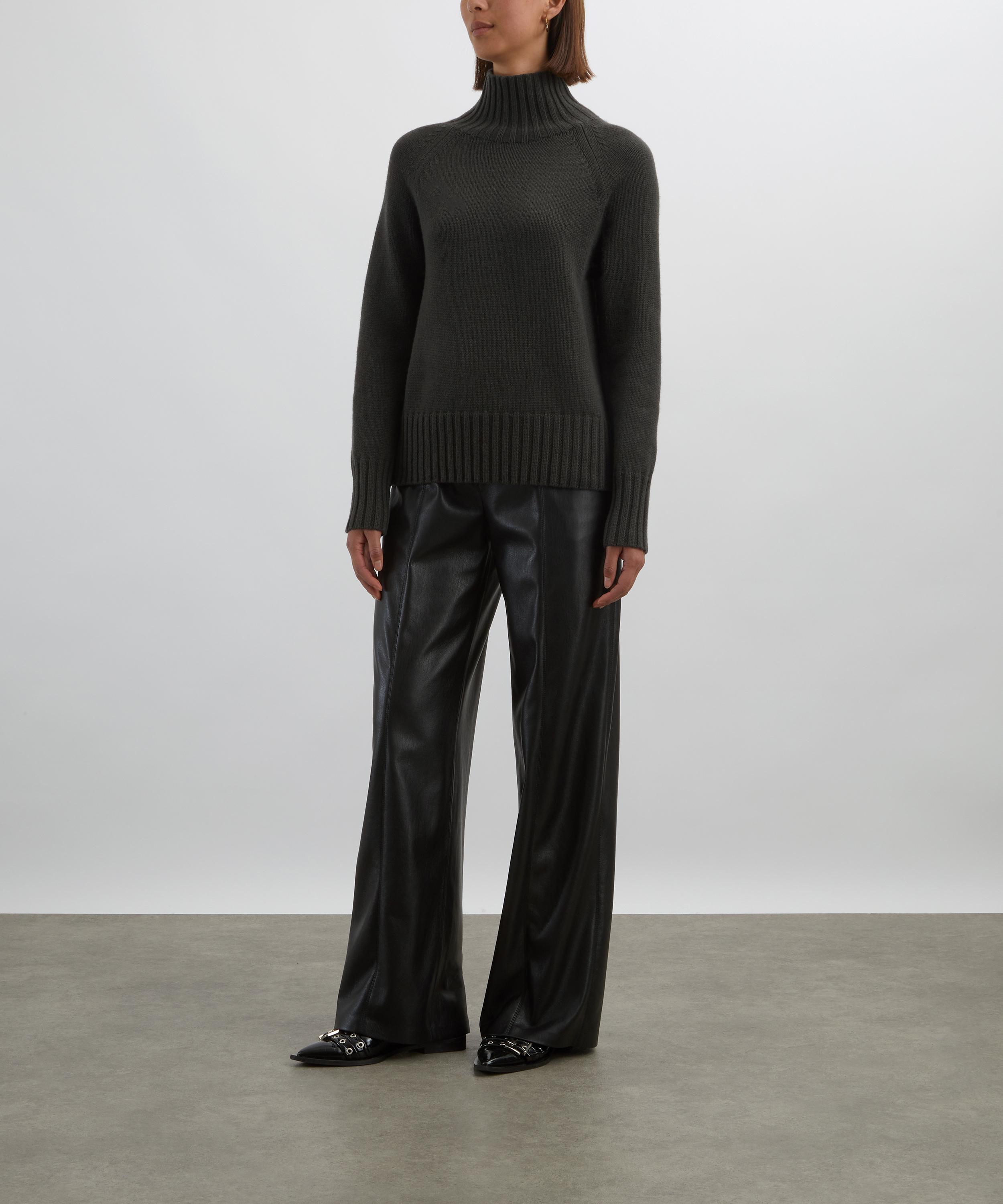 S Max Mara - Mantova Wool-Cashmere Polo-Neck Jumper image number 1
