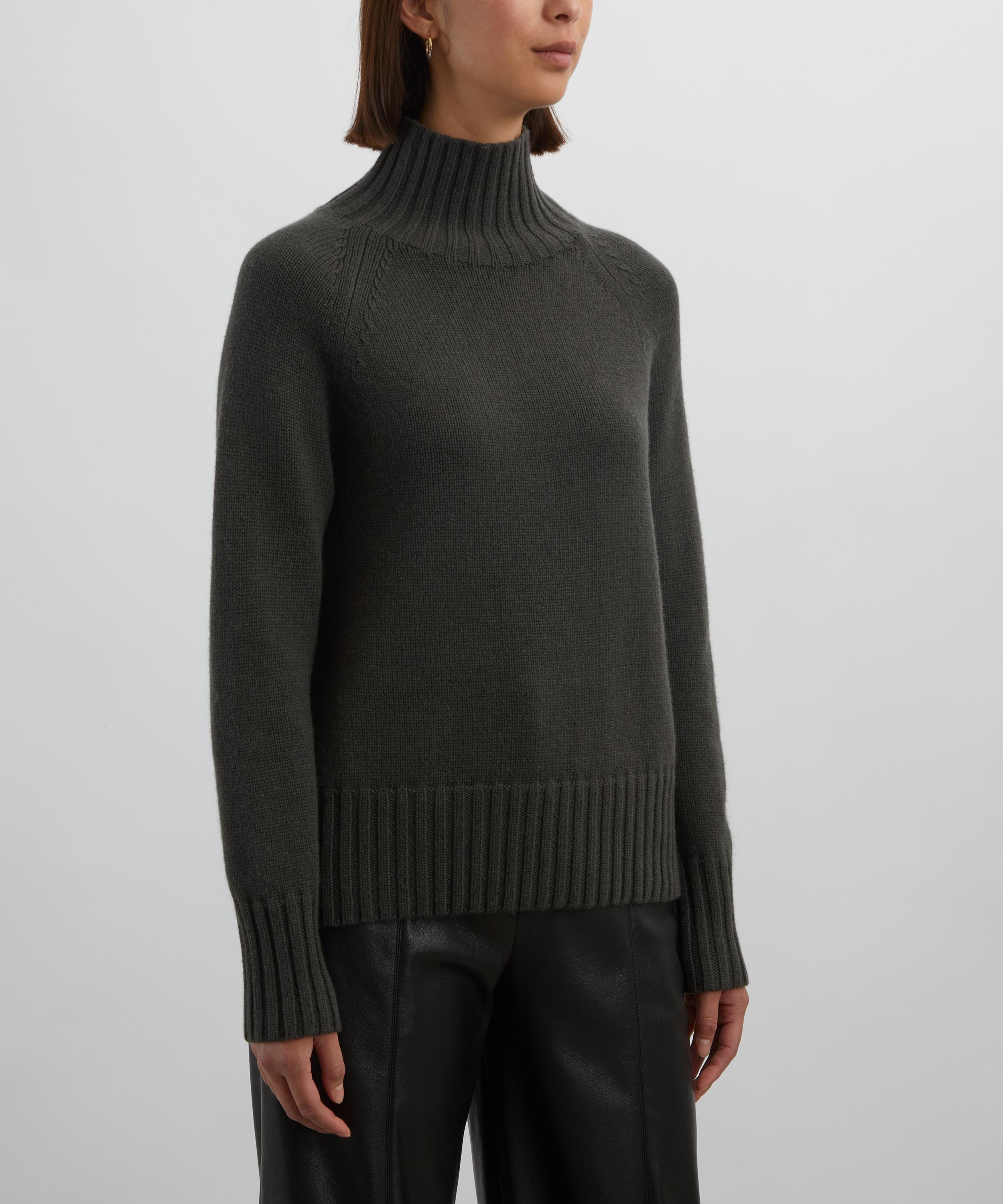 S Max Mara - Mantova Wool-Cashmere Polo-Neck Jumper image number 2