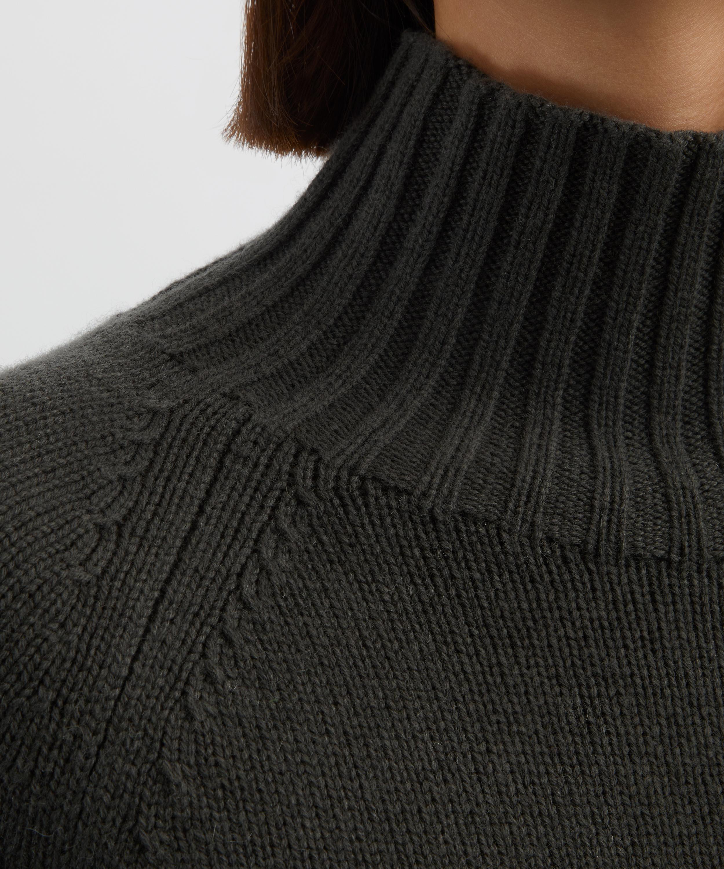 S Max Mara - Mantova Wool-Cashmere Polo-Neck Jumper image number 4
