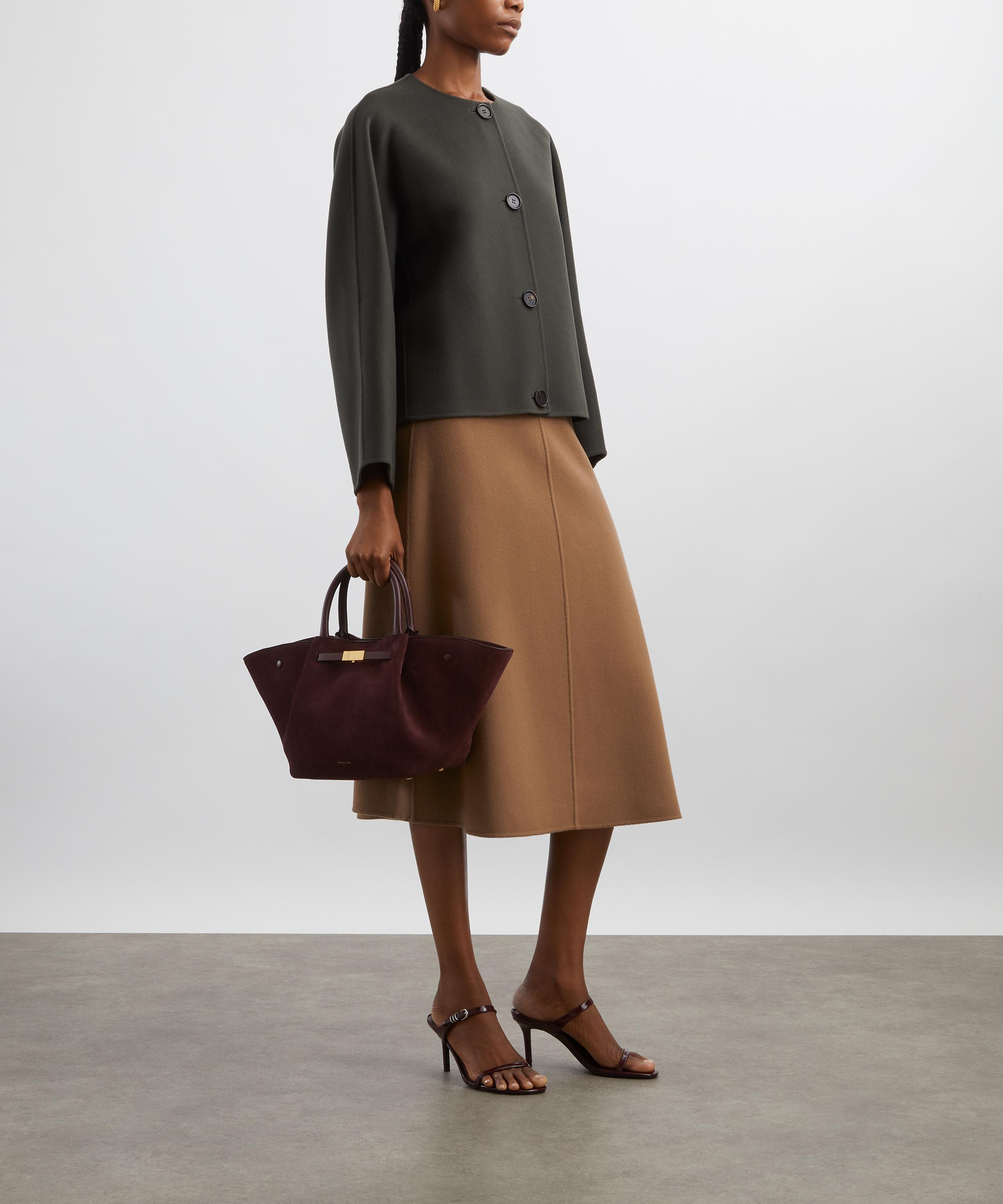 S Max Mara - Veda Beck Leather Trench Coat image number 1