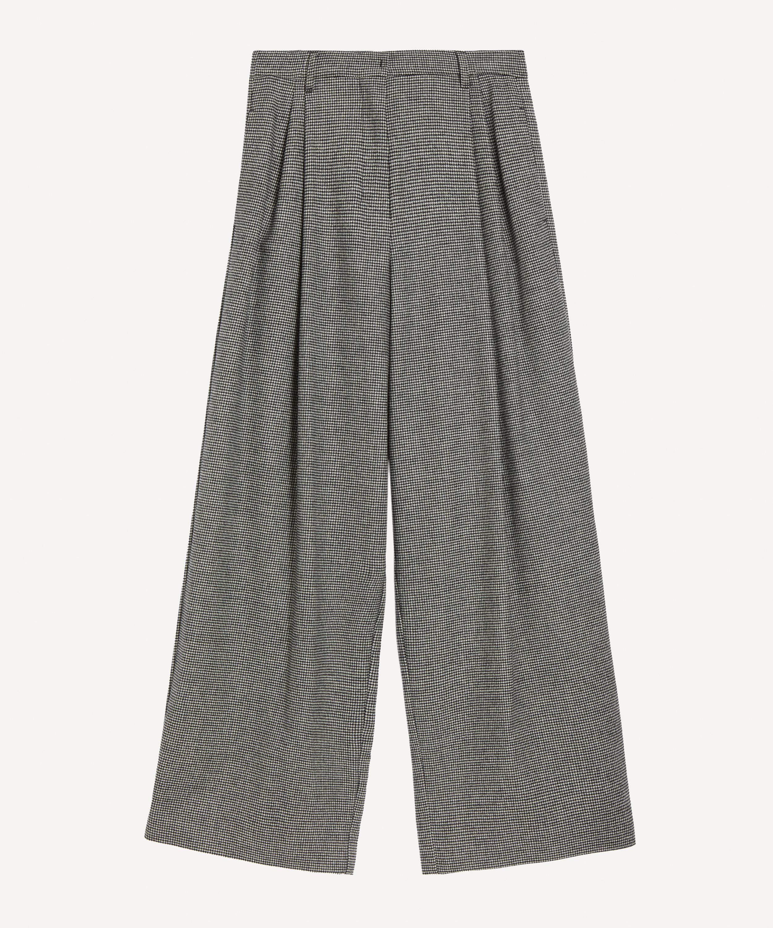 S Max Mara - Genesio Wool-Cashmere Wide-Leg Trousers image number 0