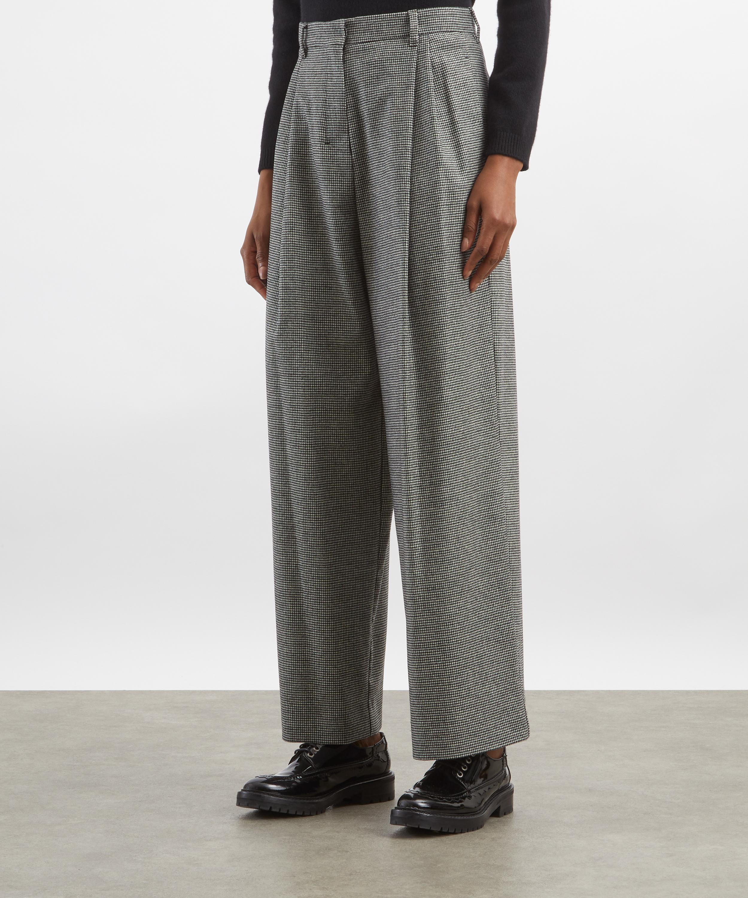 S Max Mara - Genesio Wool-Cashmere Wide-Leg Trousers image number 2