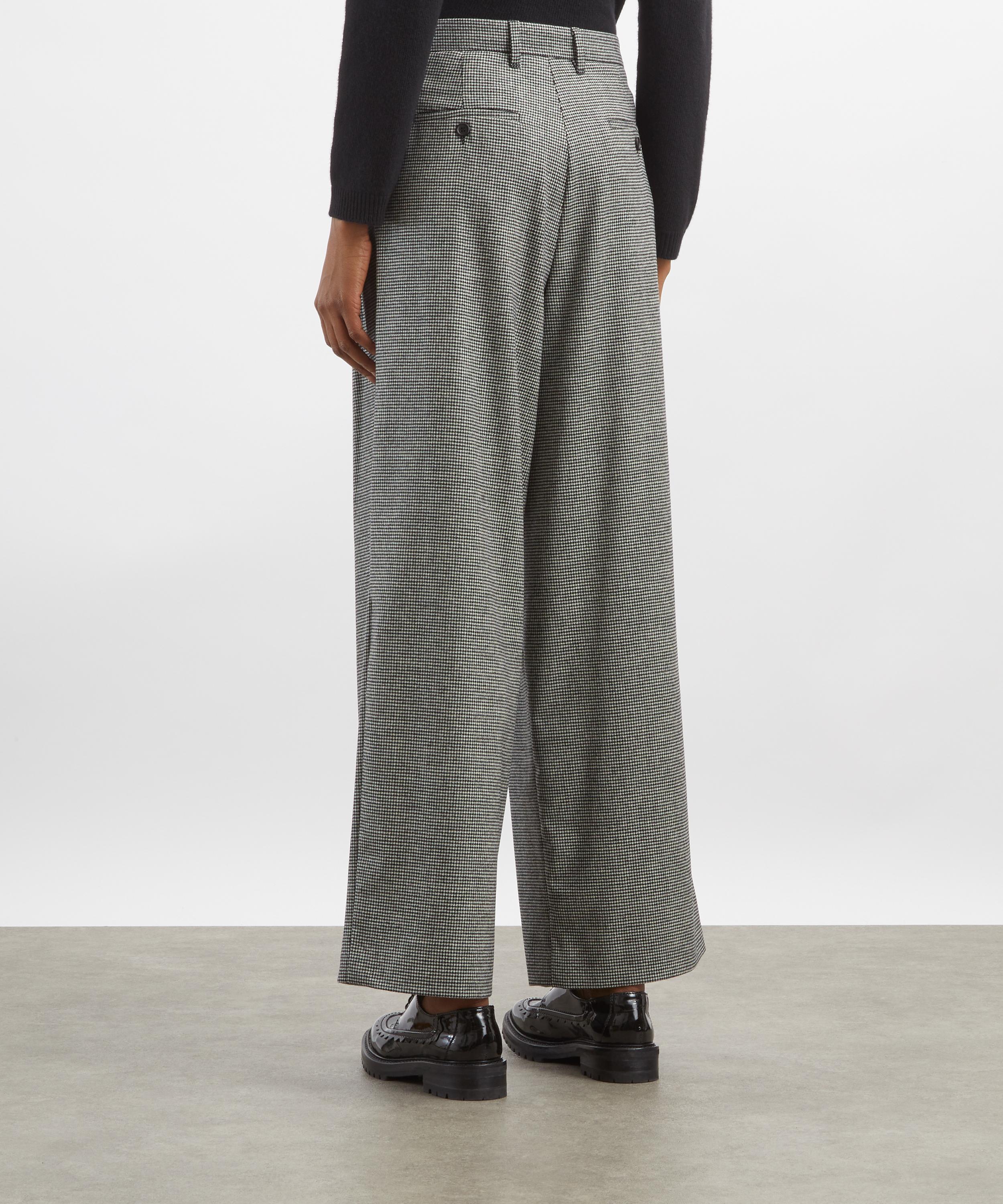S Max Mara - Genesio Wool-Cashmere Wide-Leg Trousers image number 3