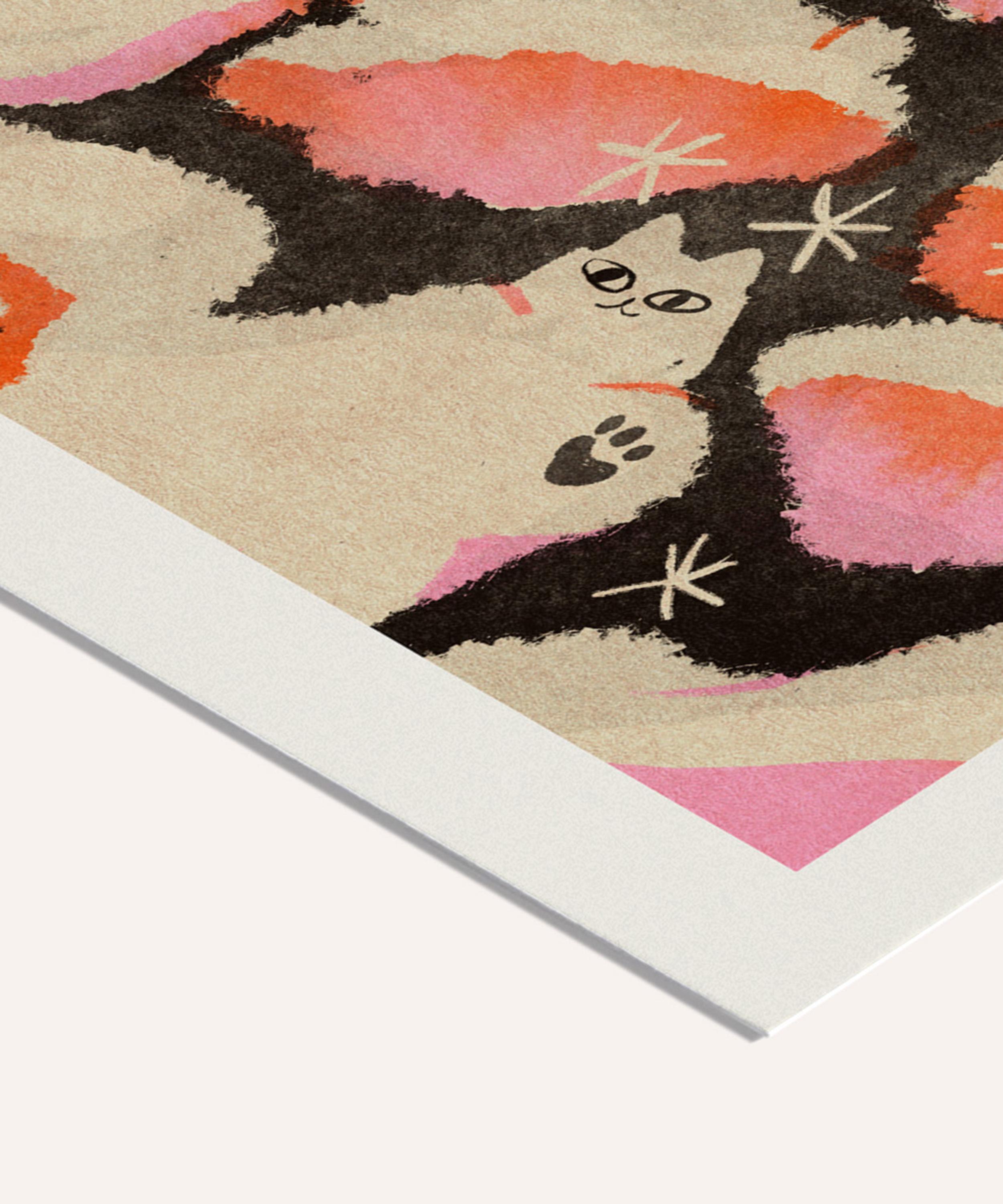 PSTR Studio - Enikő Eged Flurry Cat Cloud Framed Print image number 3