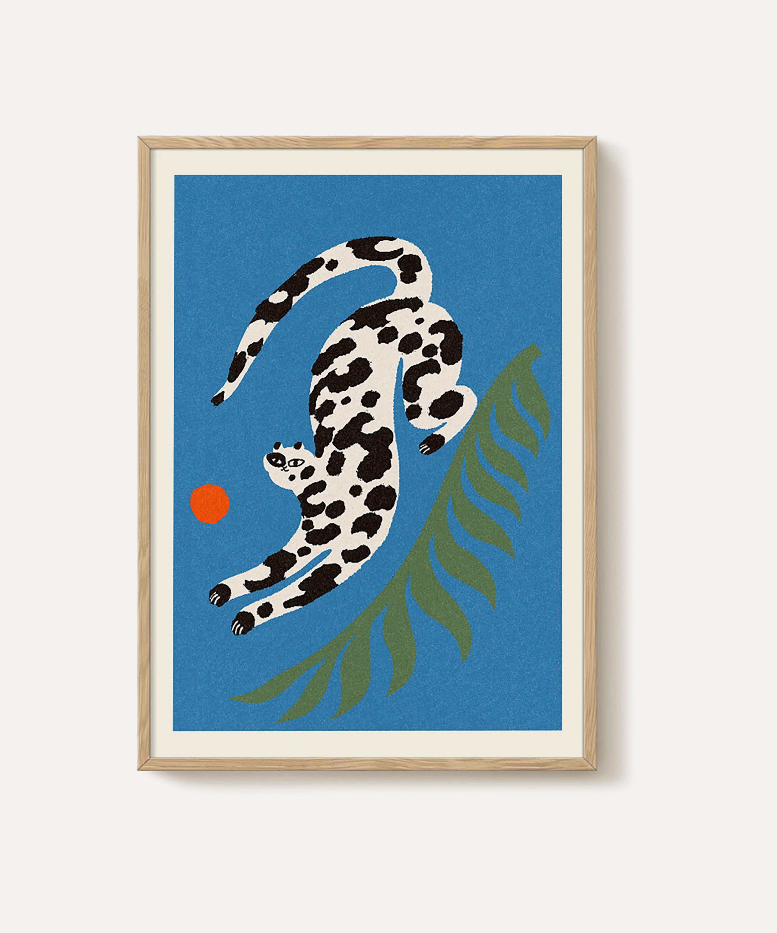 PSTR Studio - Enikő Eged Leopard II Framed Print image number 0