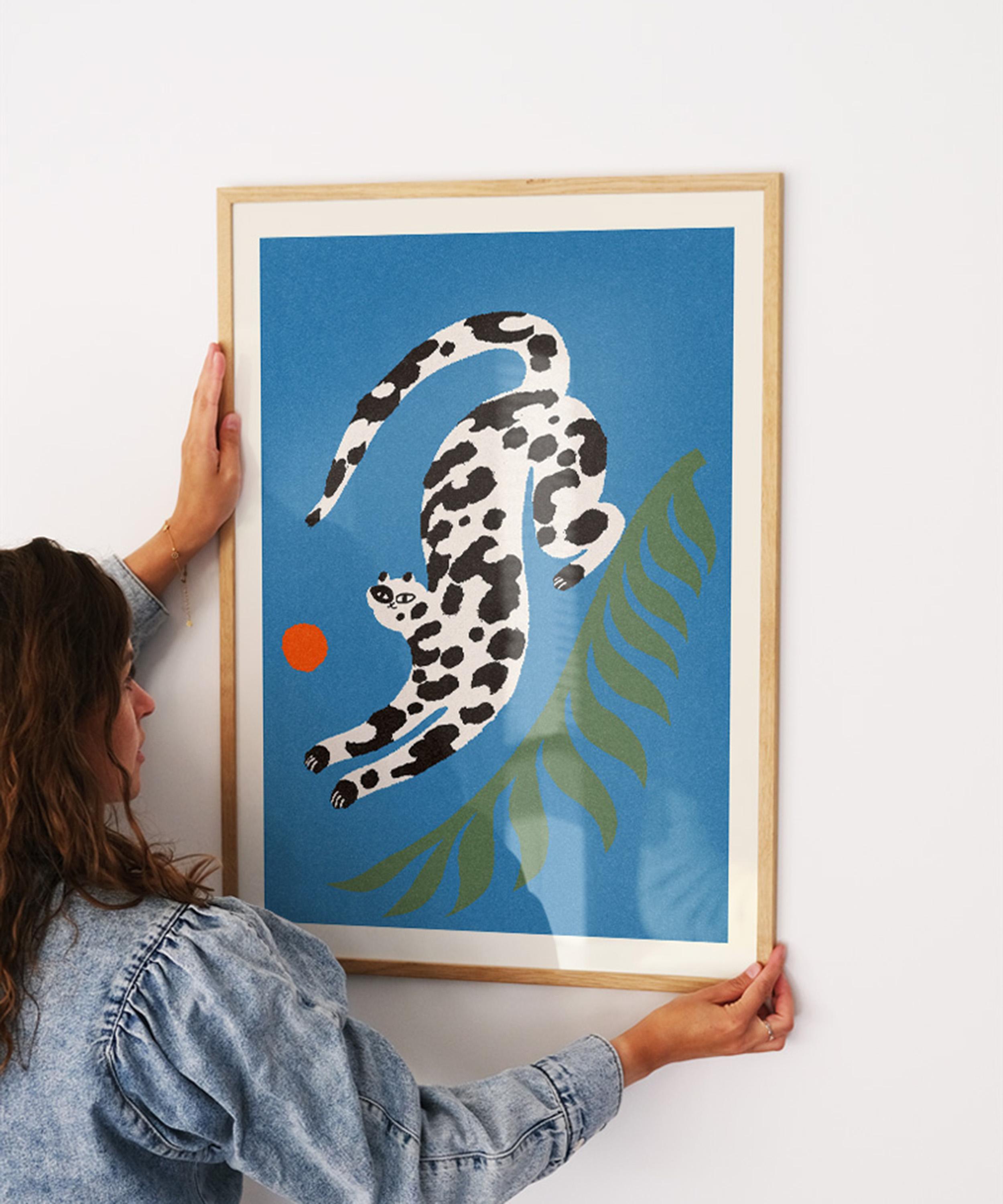 PSTR Studio - Enikő Eged Leopard II Framed Print image number 1