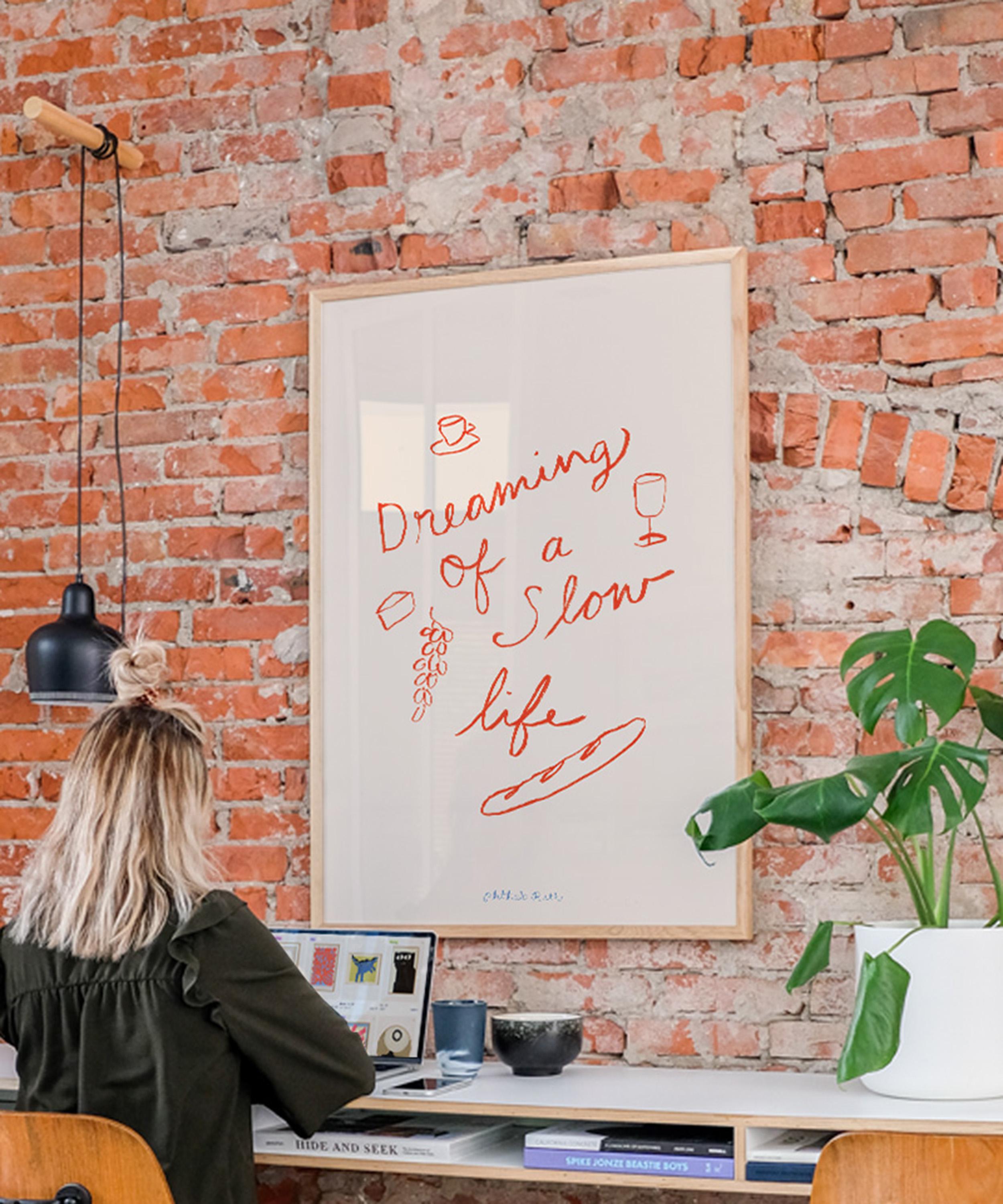 PSTR Studio - Phthalo Ruth Slow Life Framed Print image number 1