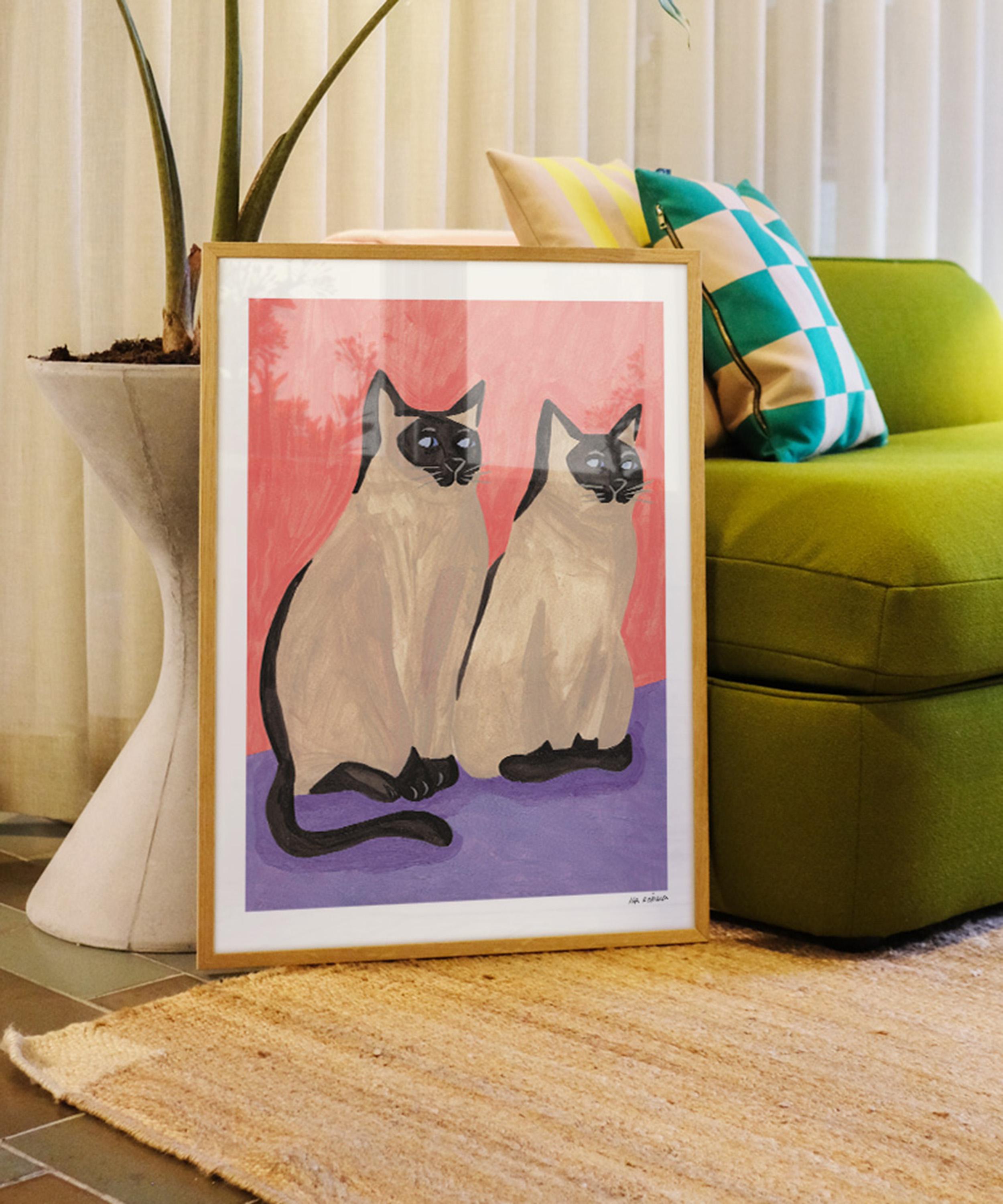 PSTR Studio - Iga Kosicka Twins Framed Print image number 1