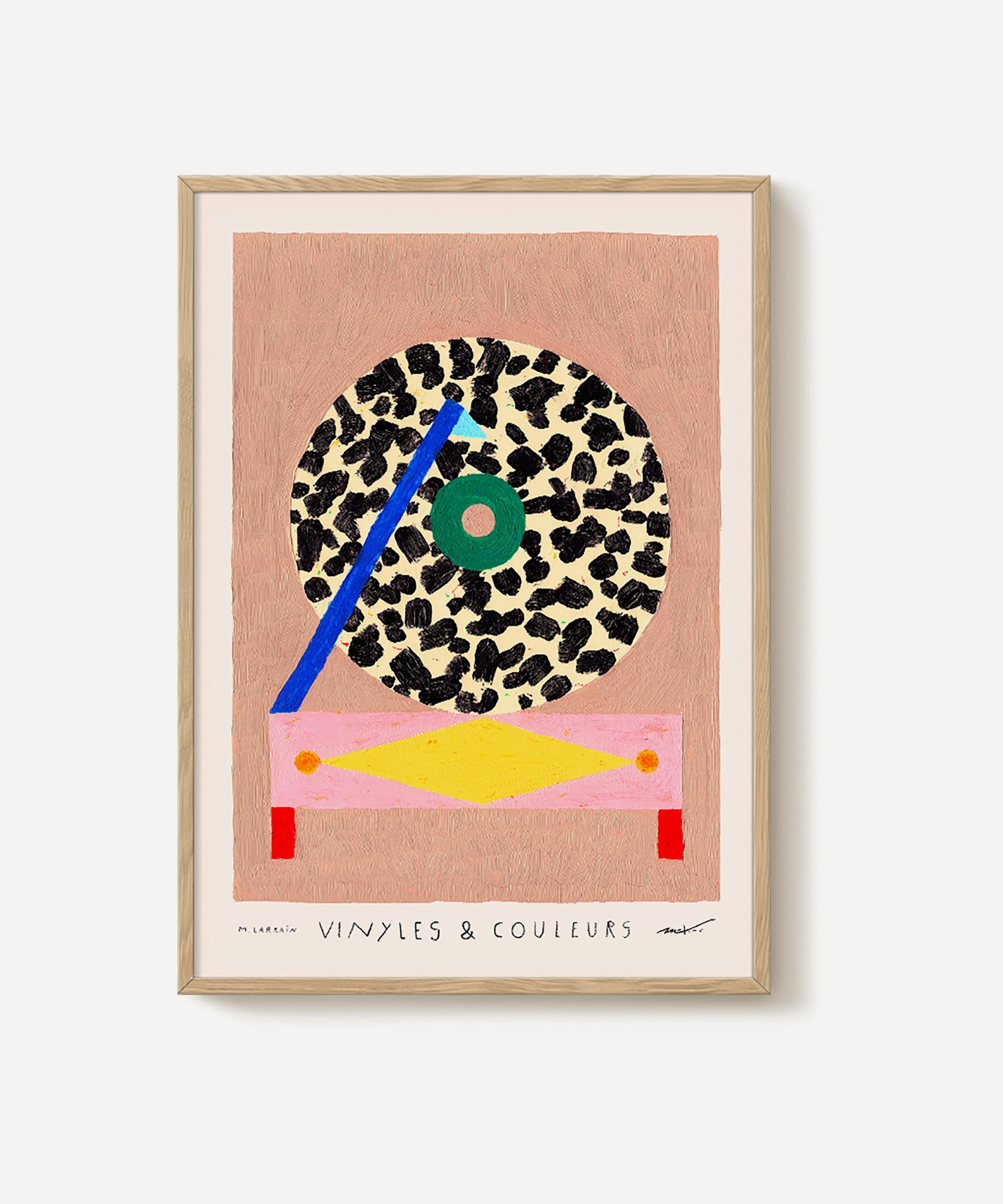 PSTR Studio - Matías Larraín Vinyles & Couleurs I Framed Print image number 0