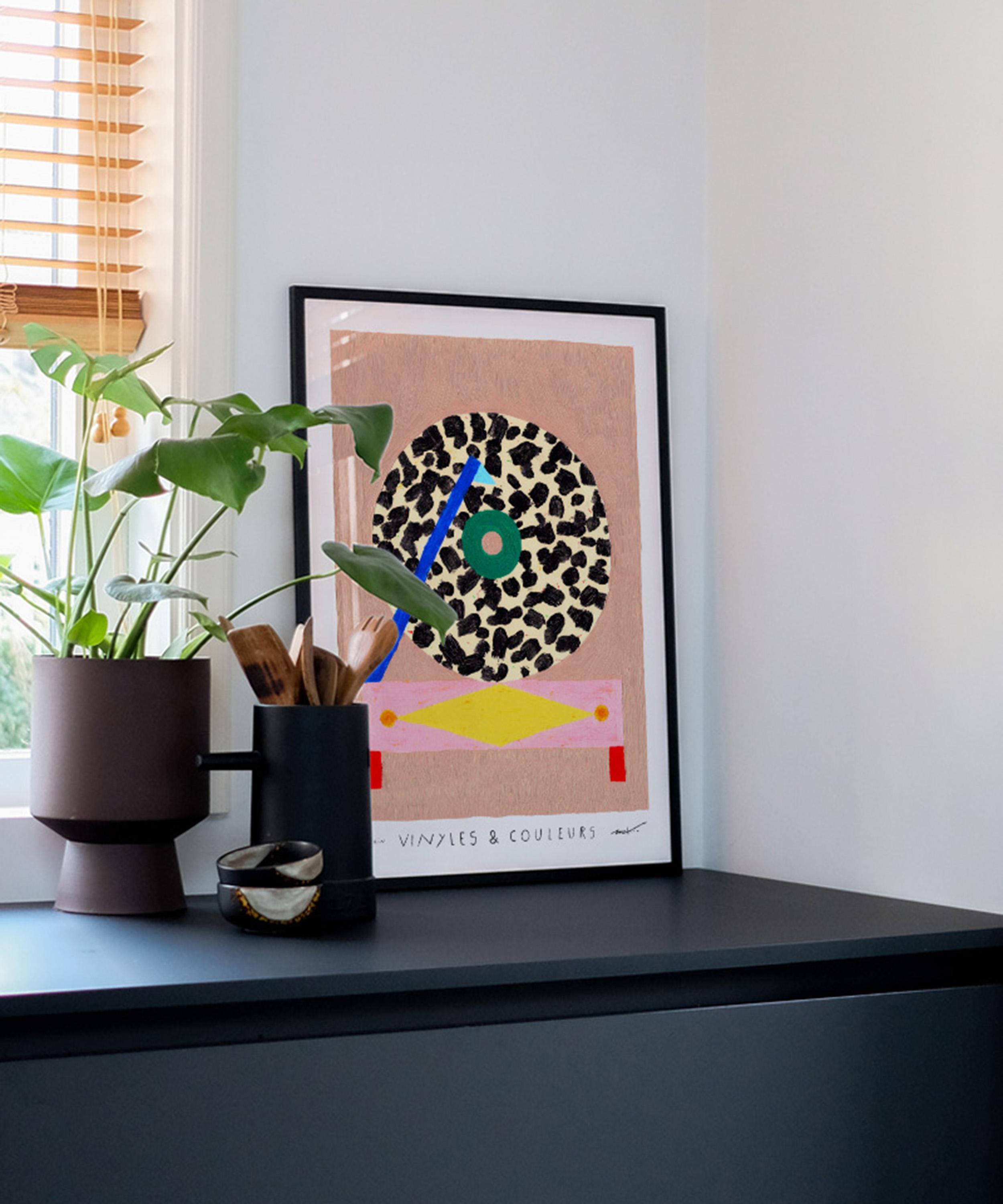 PSTR Studio - Matías Larraín Vinyles & Couleurs I Framed Print image number 2