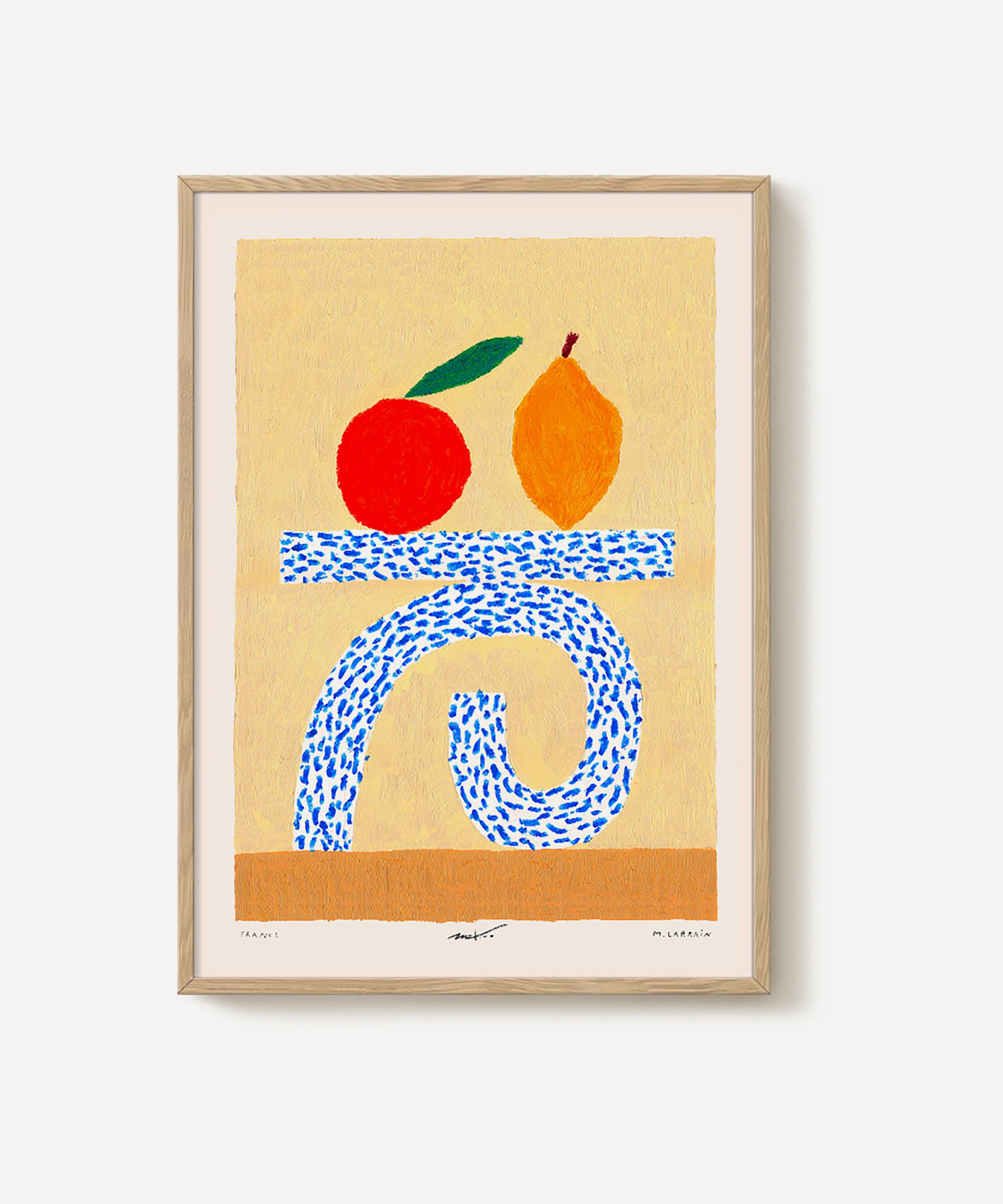 PSTR Studio - Matías Larraín Citrus Framed Print image number 0