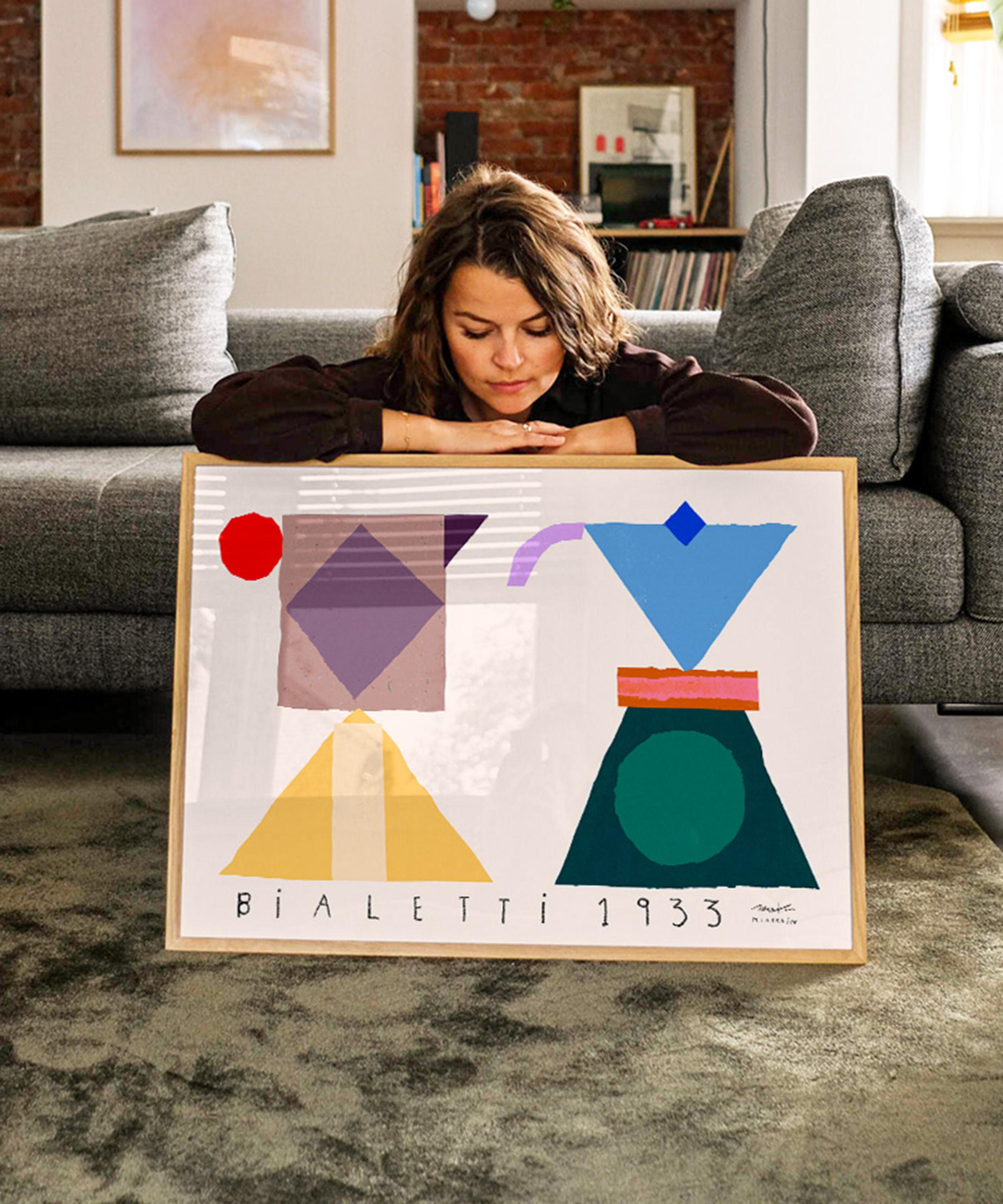 PSTR Studio - Matías Larraín Bialetti Framed Print image number 1