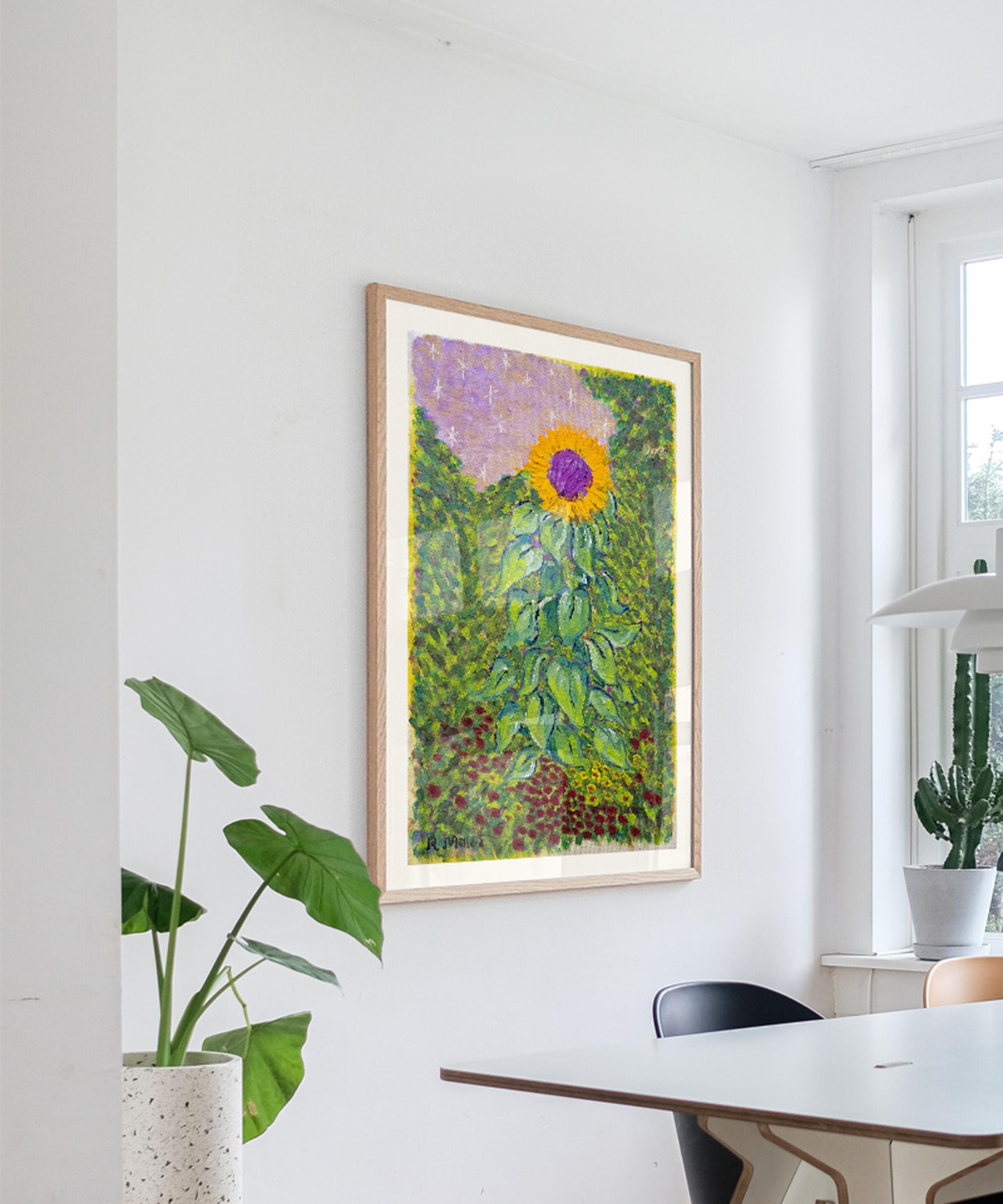 PSTR Studio - Robert Möllard Sunflower Vase Framed Print image number 1