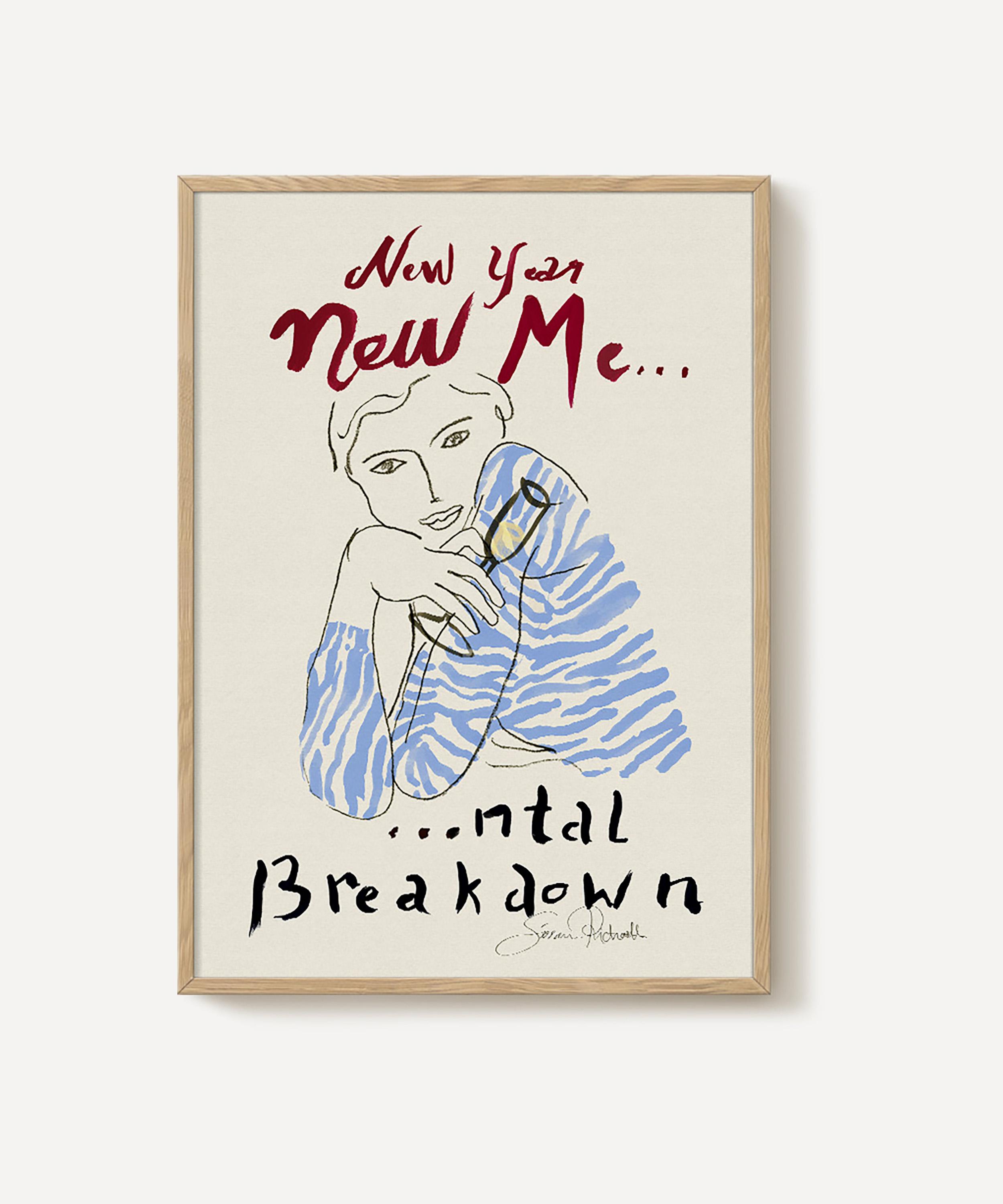PSTR Studio - Sissan Richardt New Year New Me Framed Print image number 0