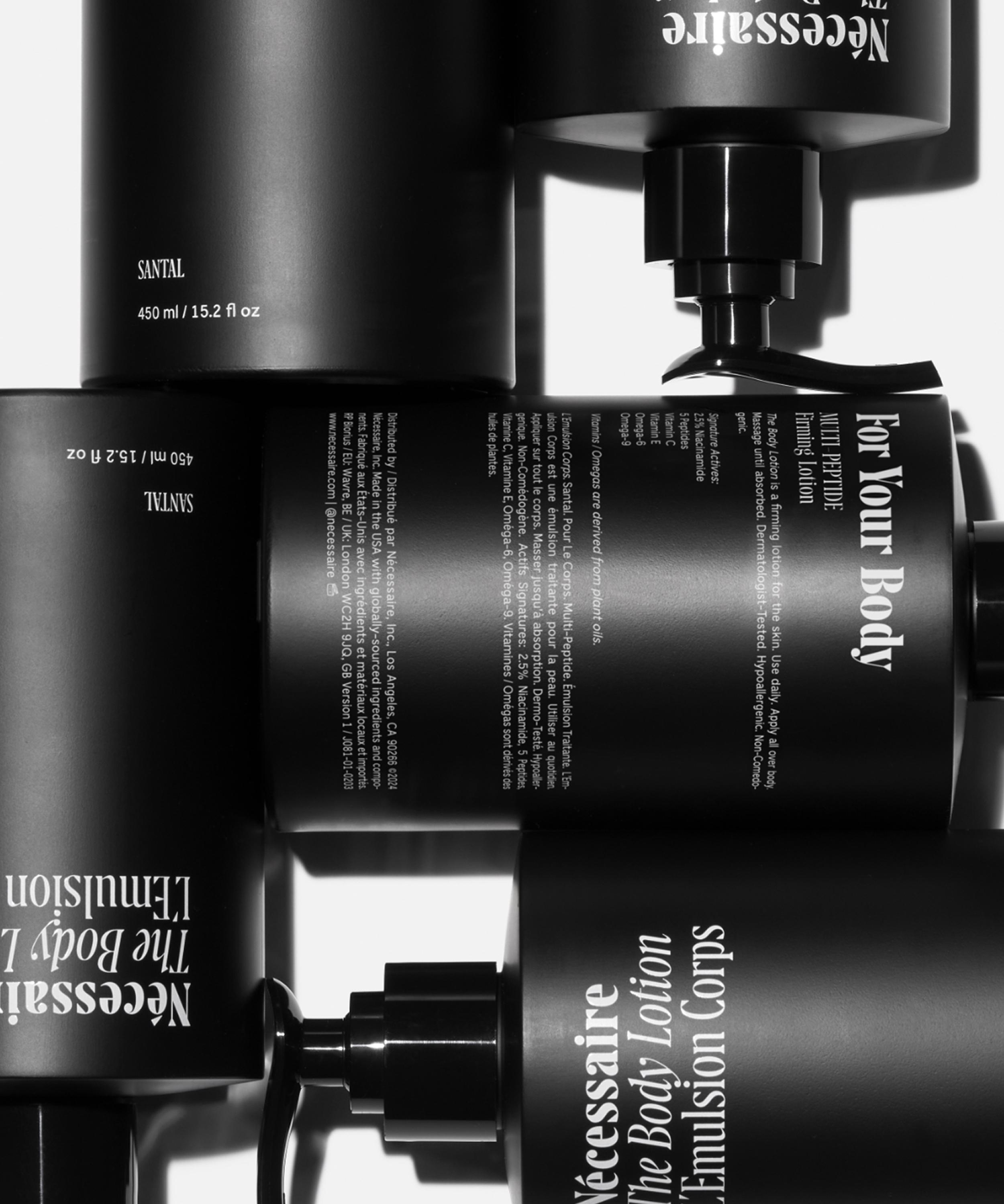 Nécessaire - The Body Lotion Multi-Peptide Santal 450ml image number 2