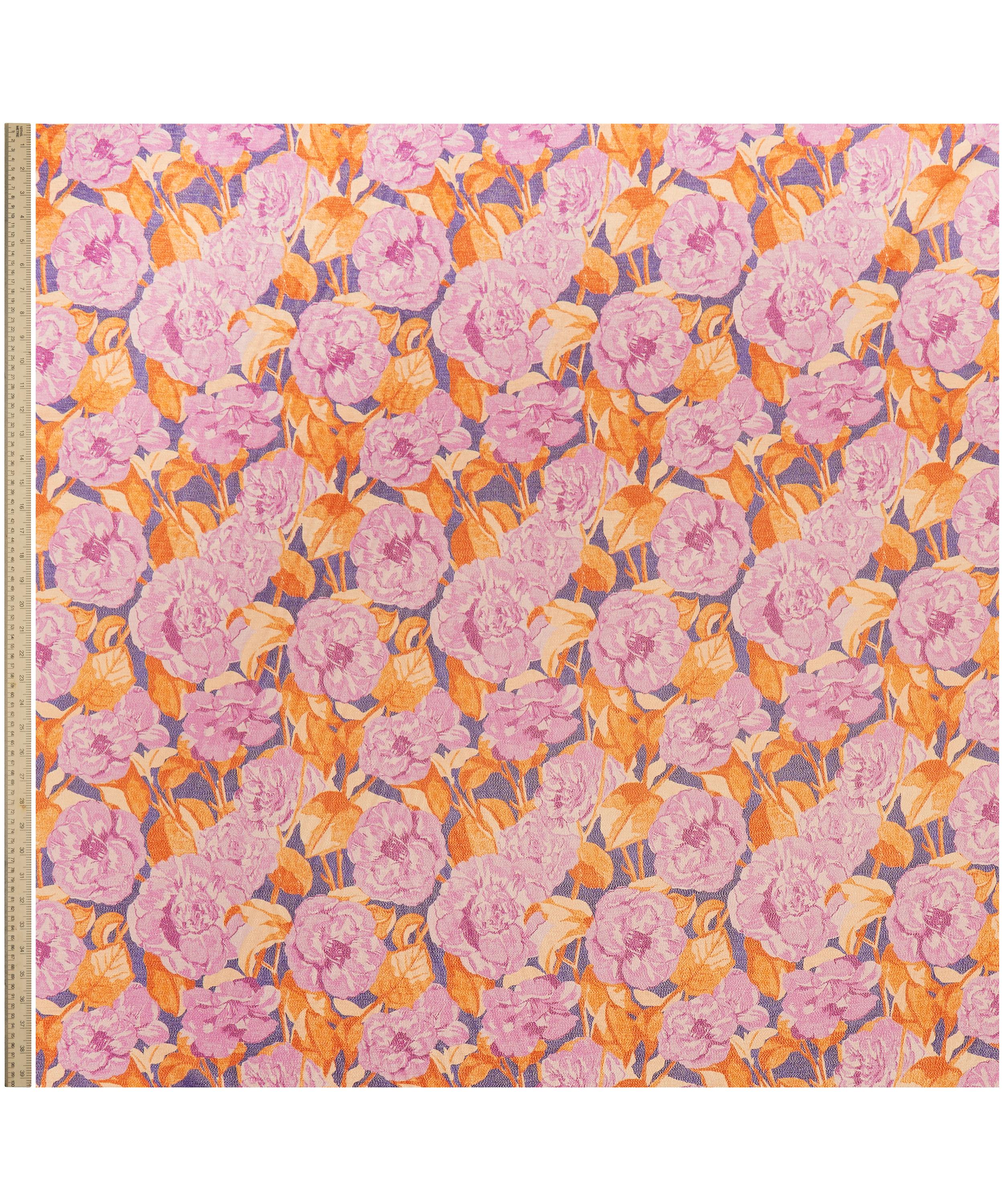 Liberty - Archive Camellia Codrington Silk Lurex image number 1