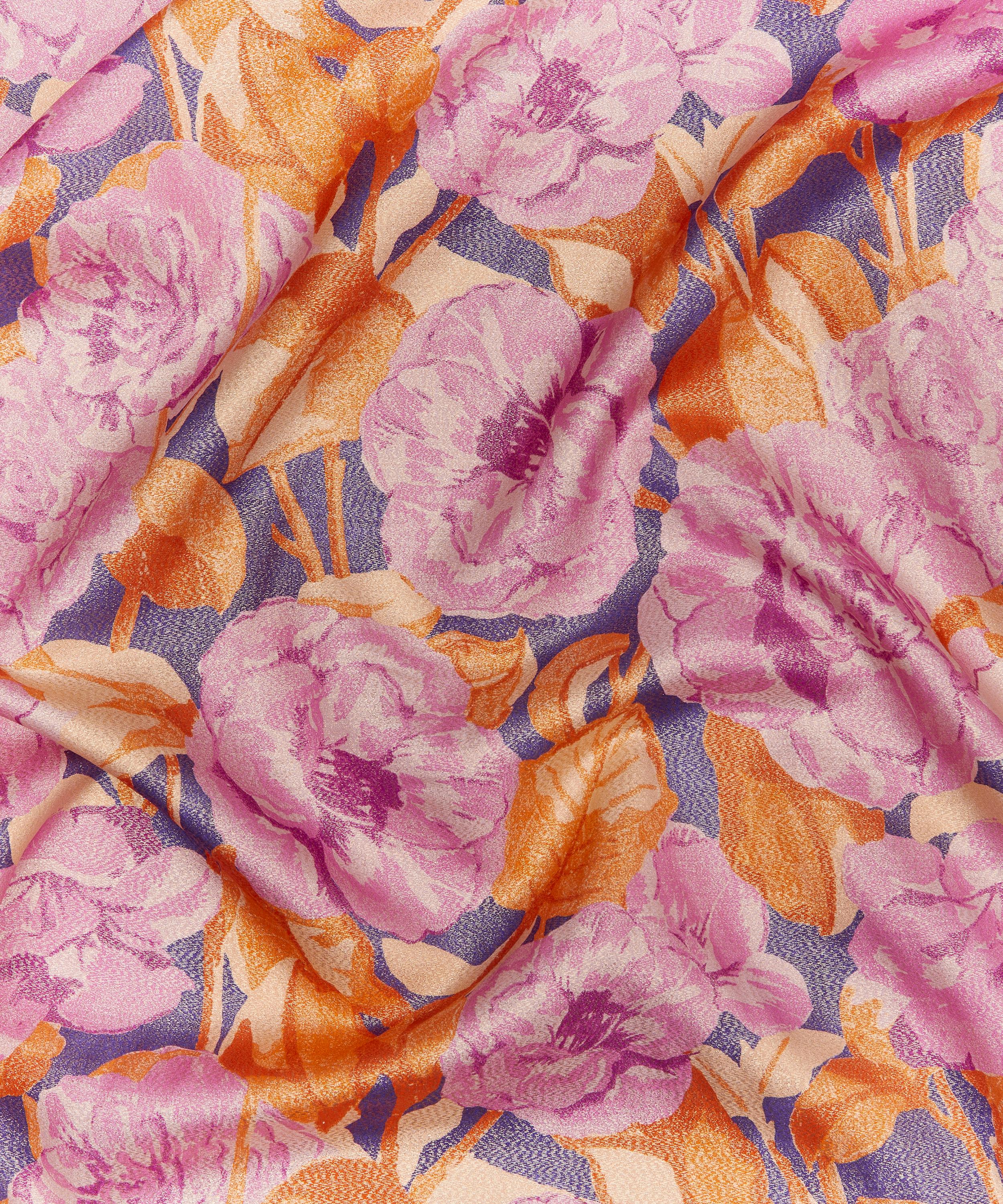 Liberty - Archive Camellia Codrington Silk Lurex image number 3