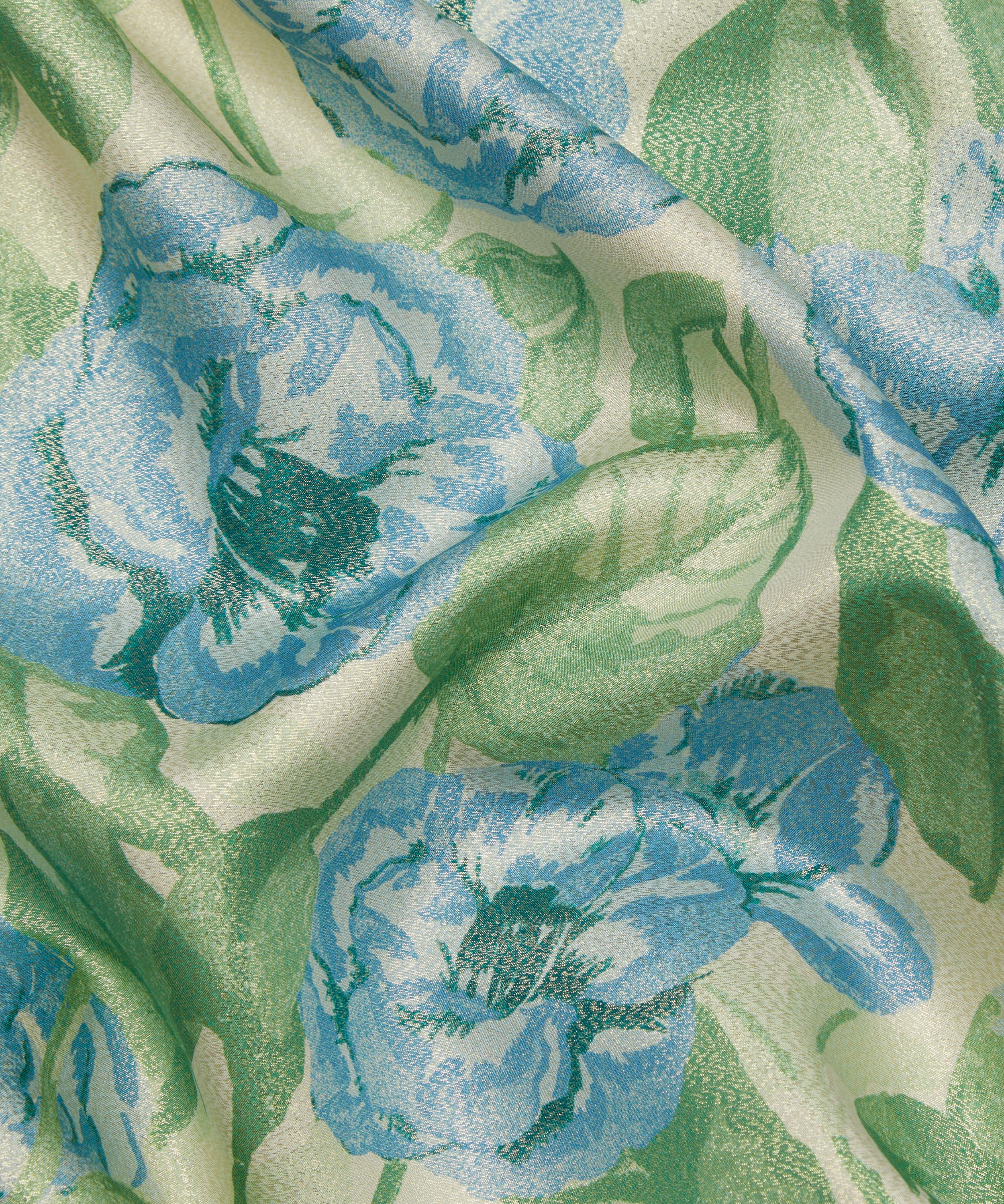 Liberty - Archive Camellia Codrington Silk Lurex image number 3