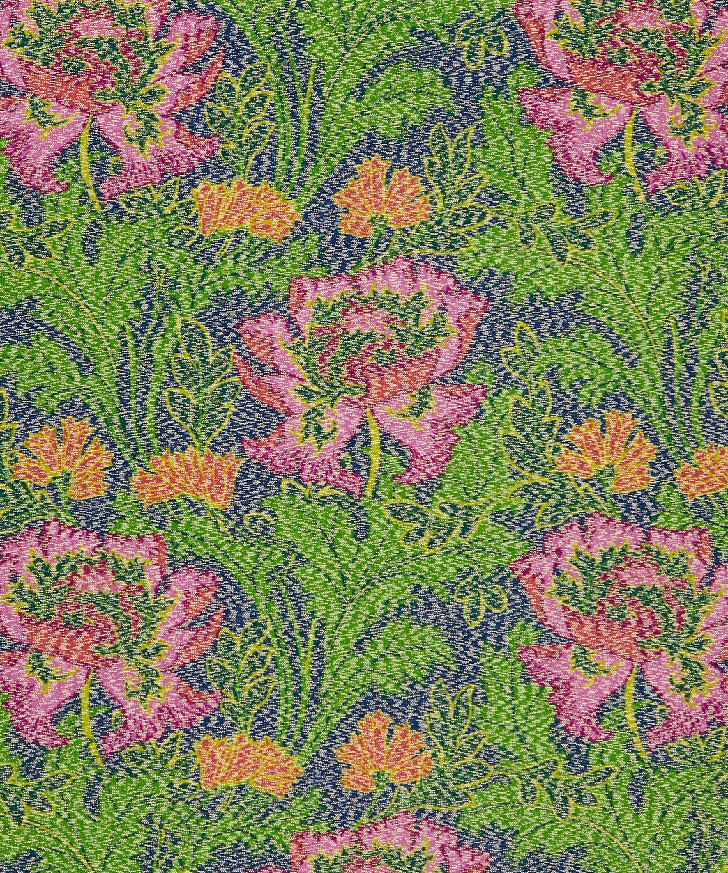 Liberty - Poppy Flair Codrington Silk Lurex