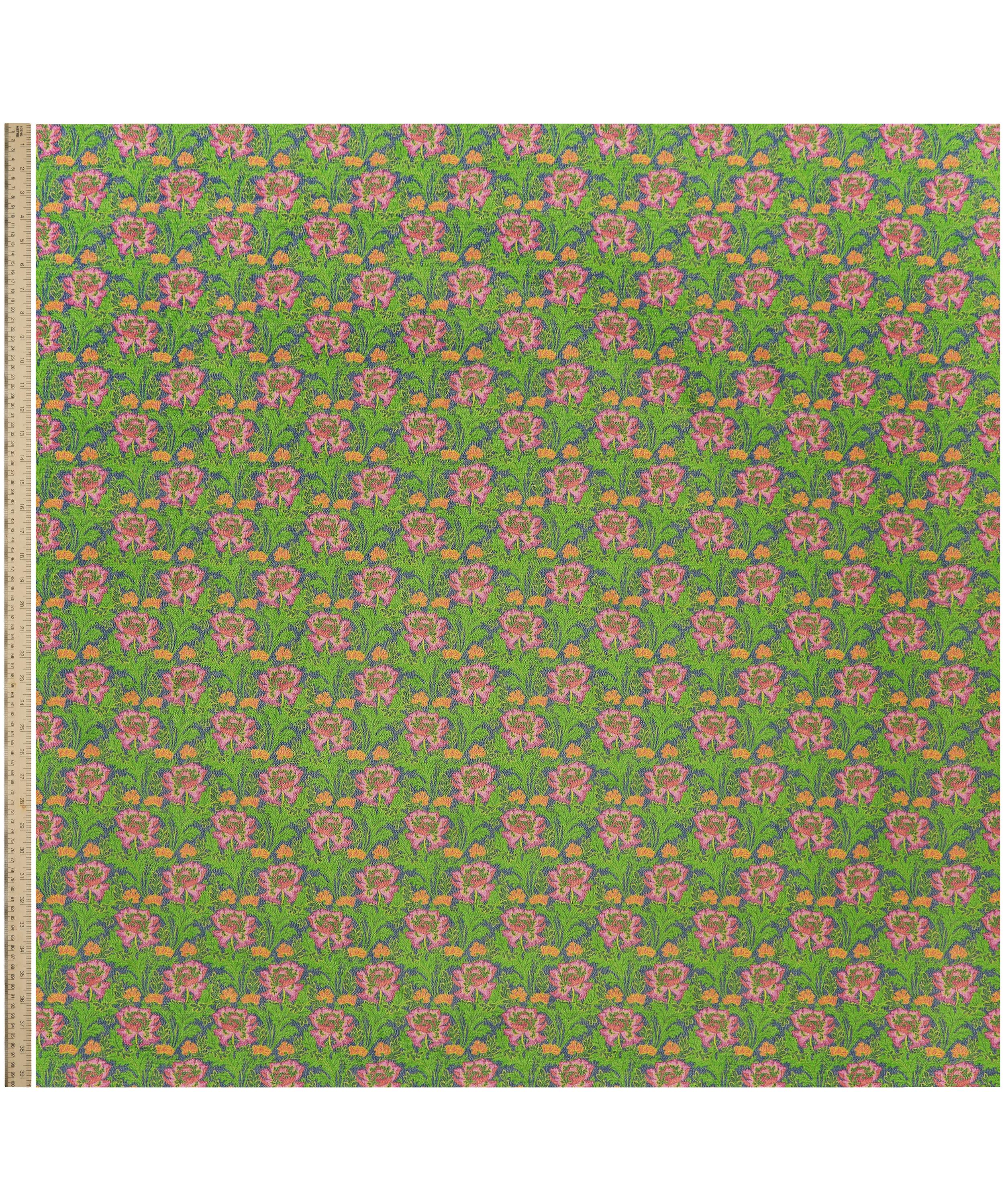 Liberty - Poppy Flair Codrington Silk Lurex image number 1