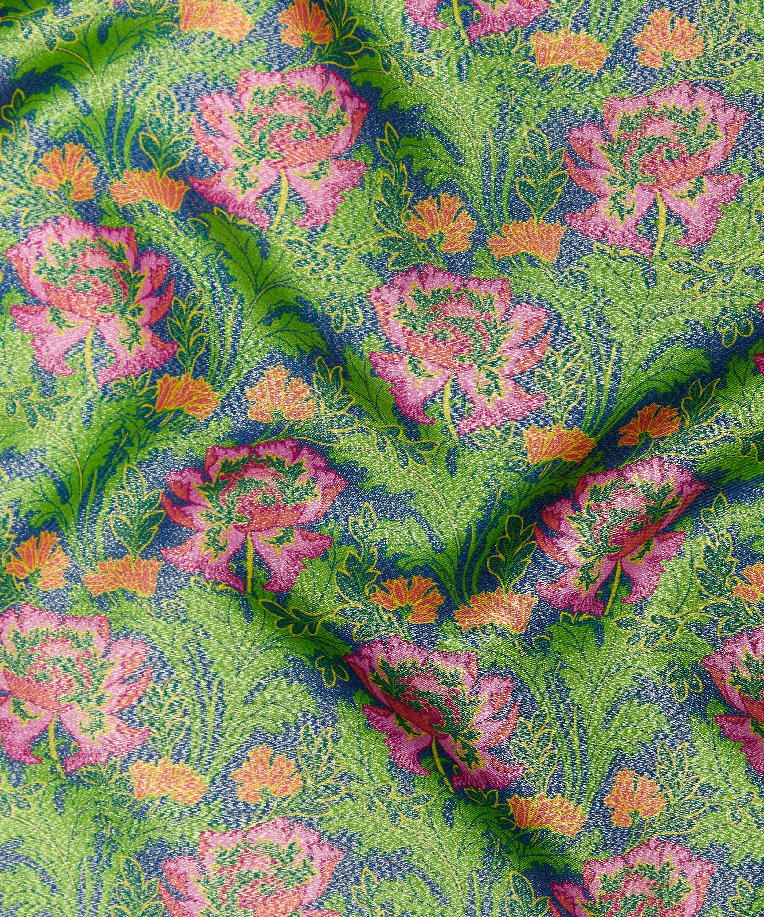 Liberty - Poppy Flair Codrington Silk Lurex image number 3