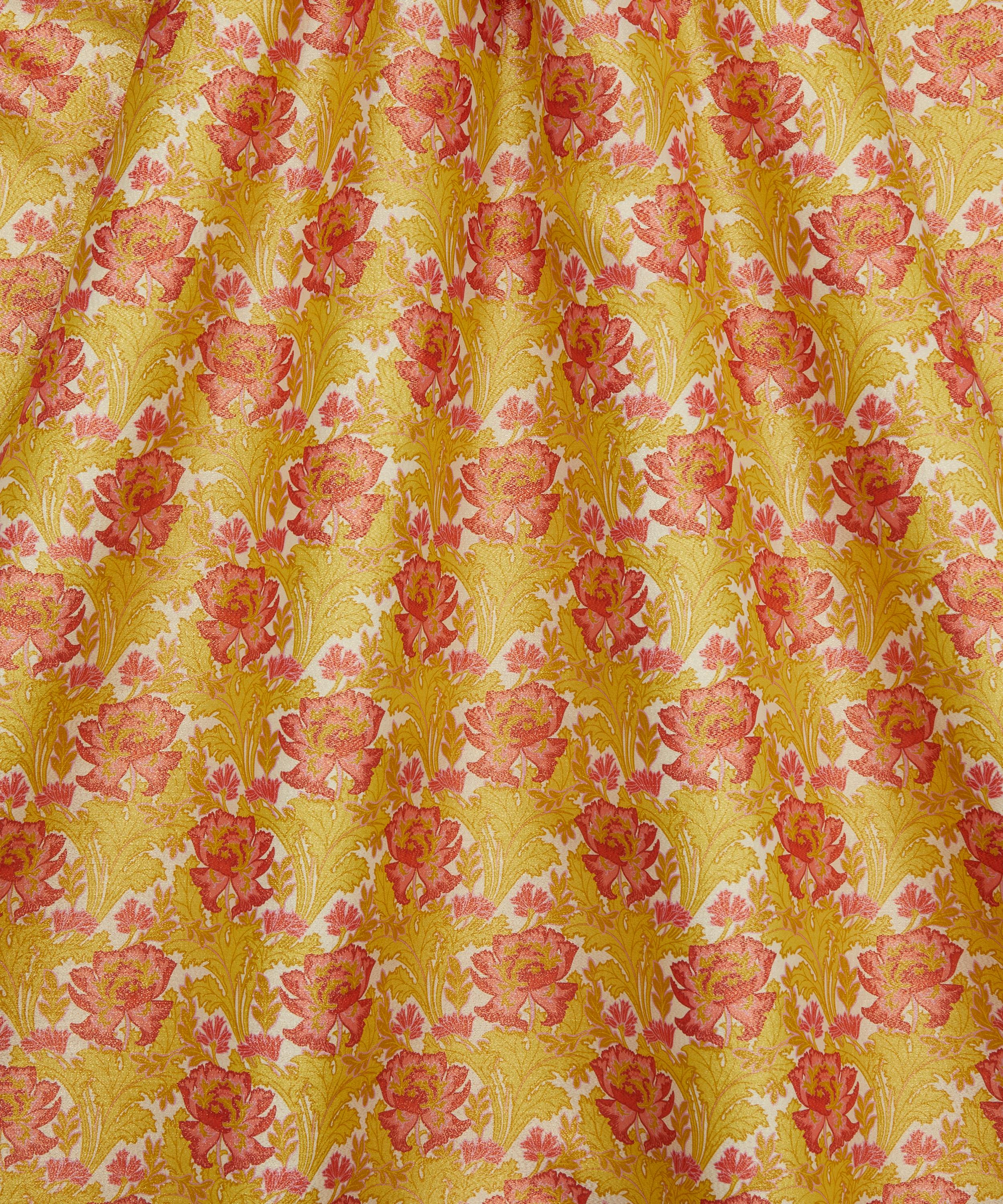 Liberty - Poppy Flair Codrington Silk Lurex image number 2