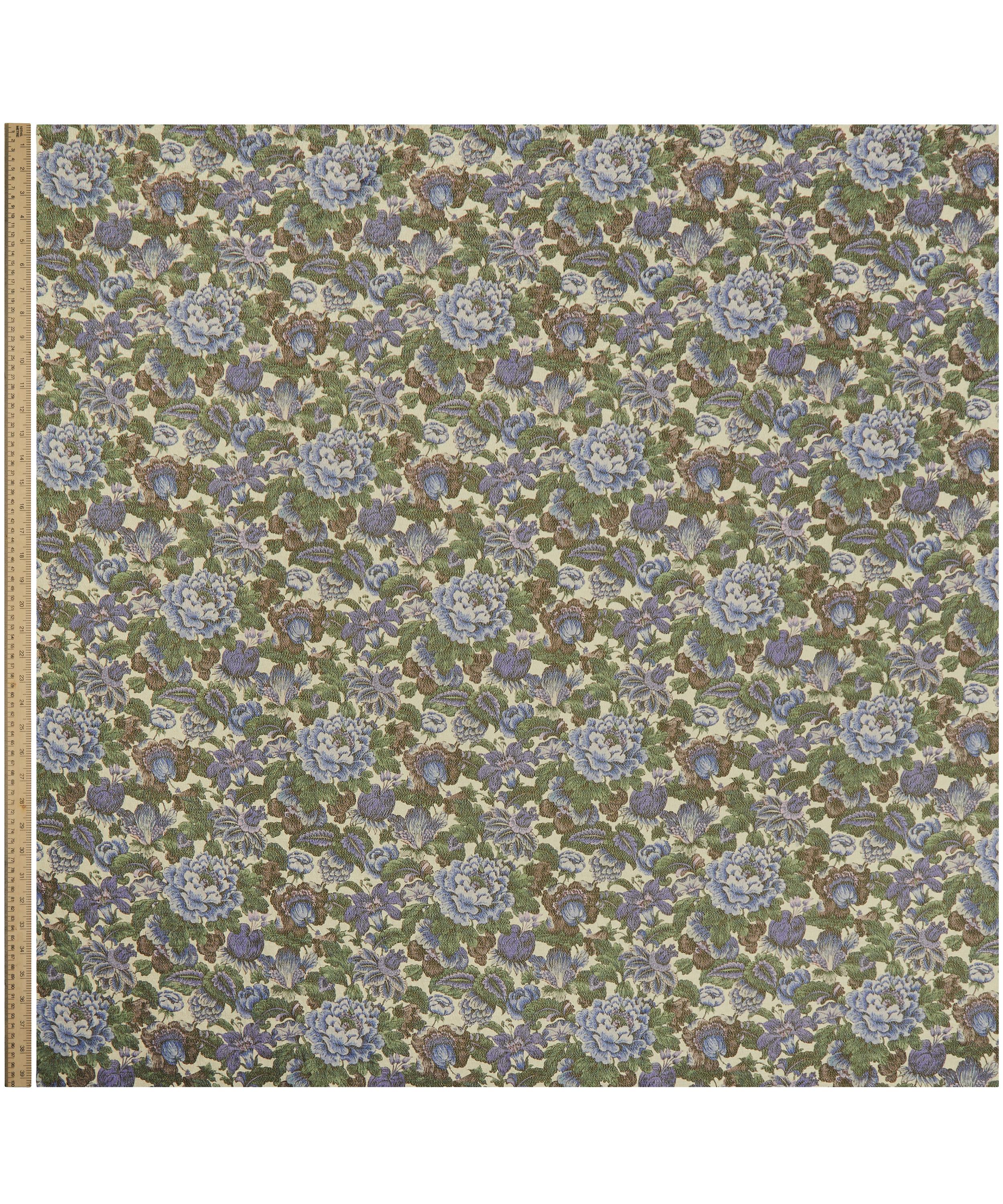 Liberty - Cecily Floral Codrington Silk Lurex image number 1