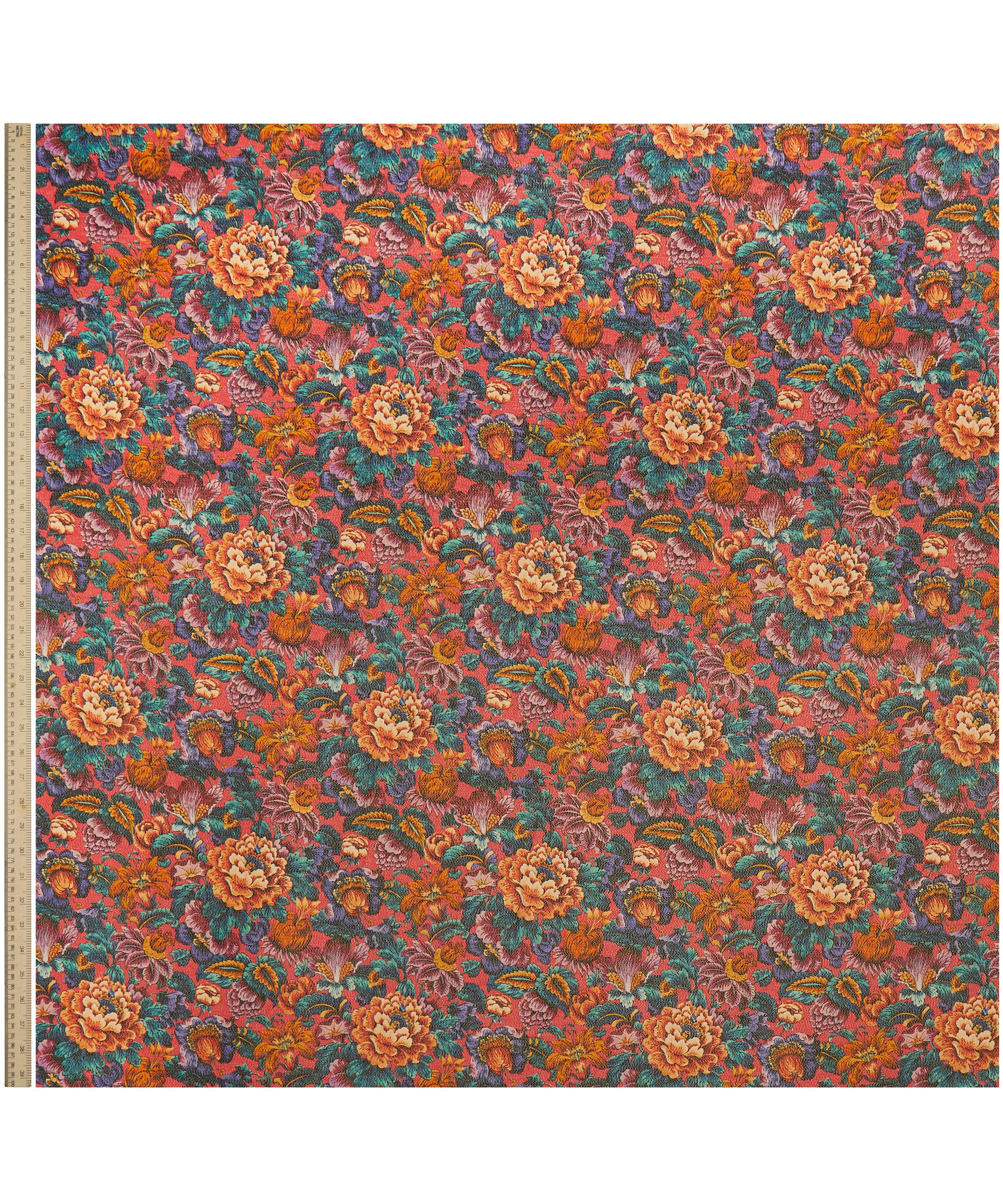 Liberty - Cecily Floral Codrington Silk Lurex image number 1