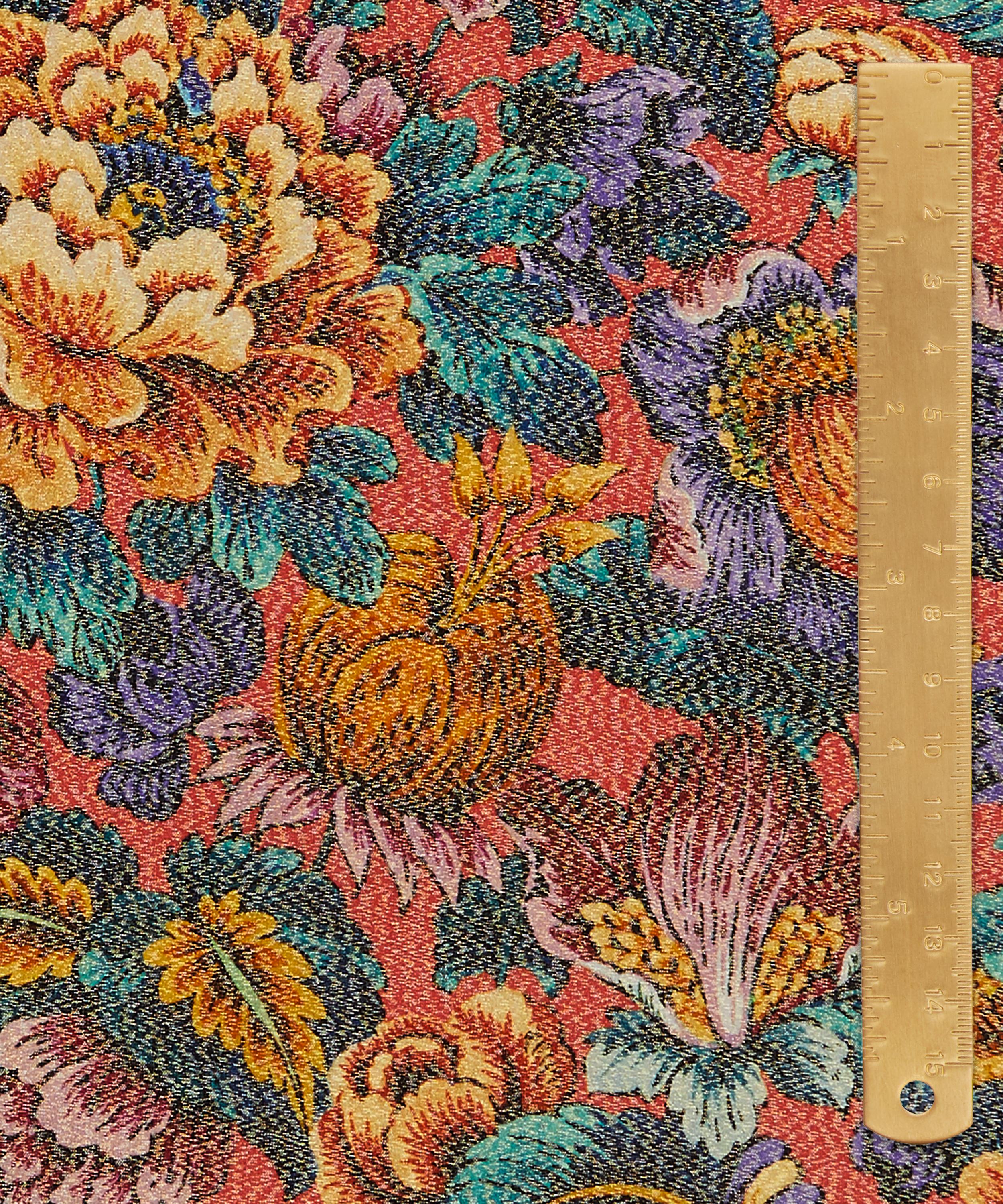 Liberty - Cecily Floral Codrington Silk Lurex image number 4