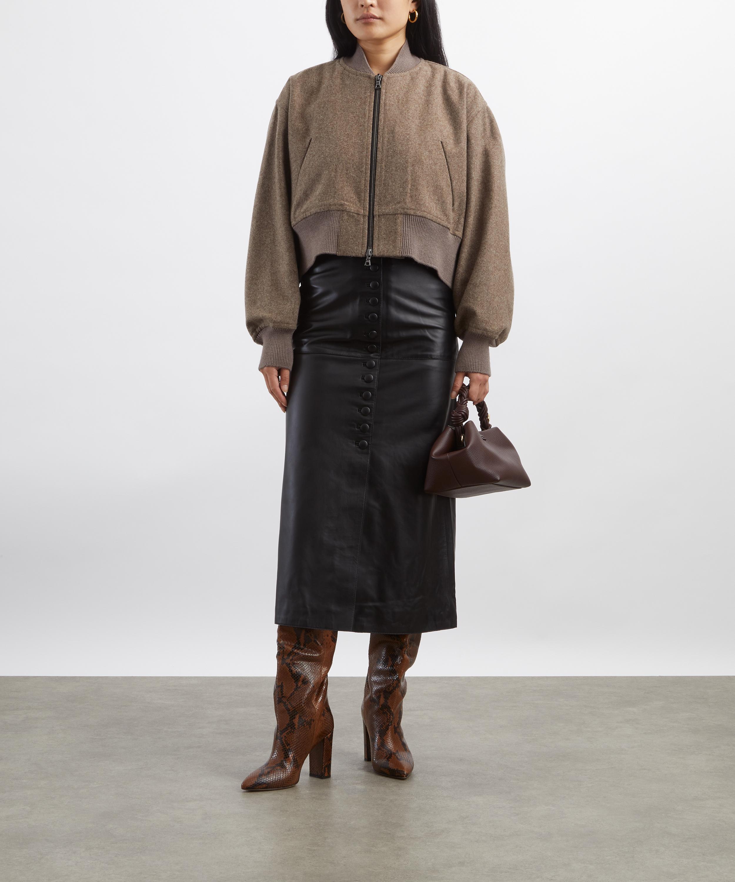 Nackiyé - Wool Aviator Jacket image number 1