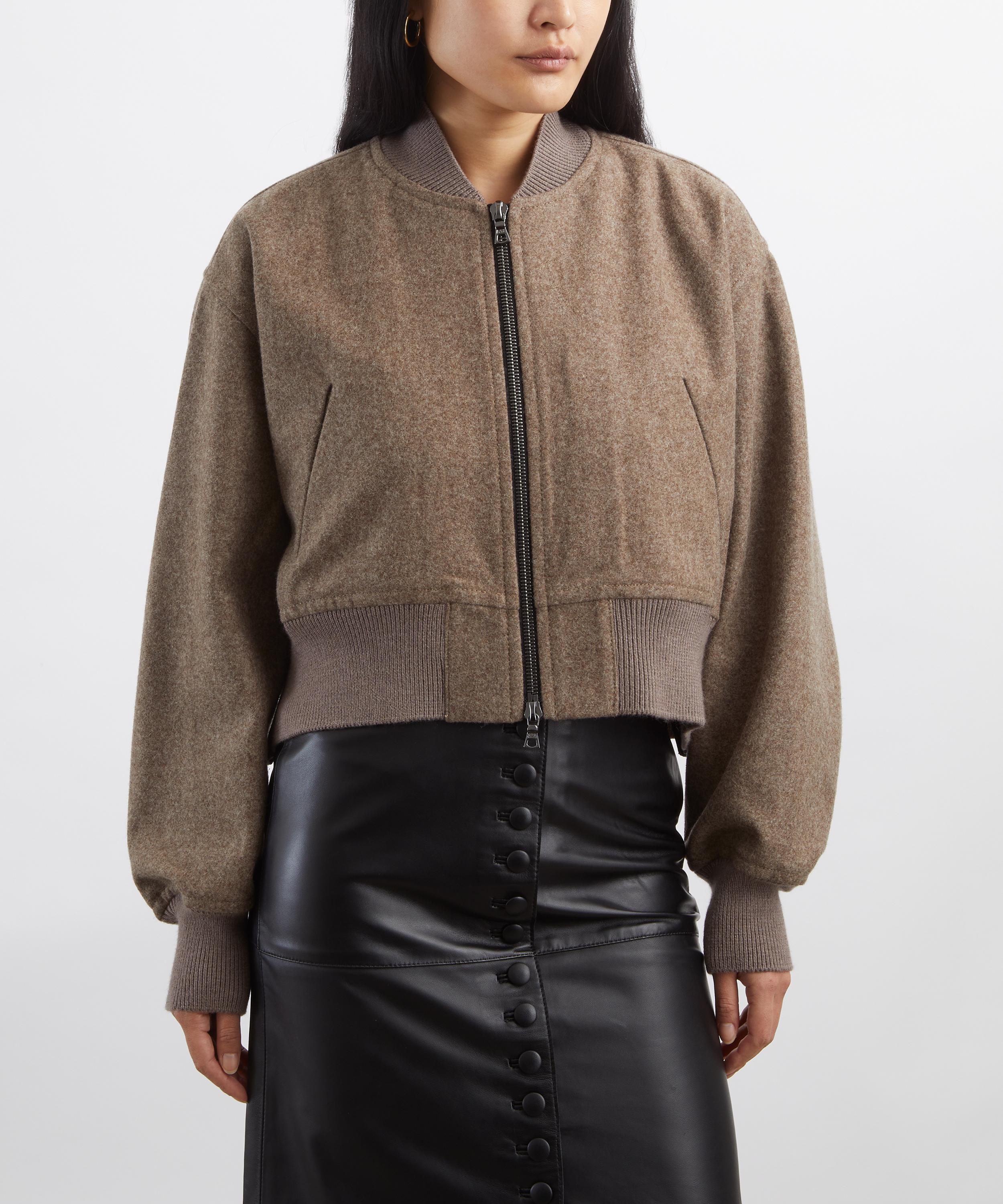 Nackiyé - Wool Aviator Jacket image number 2