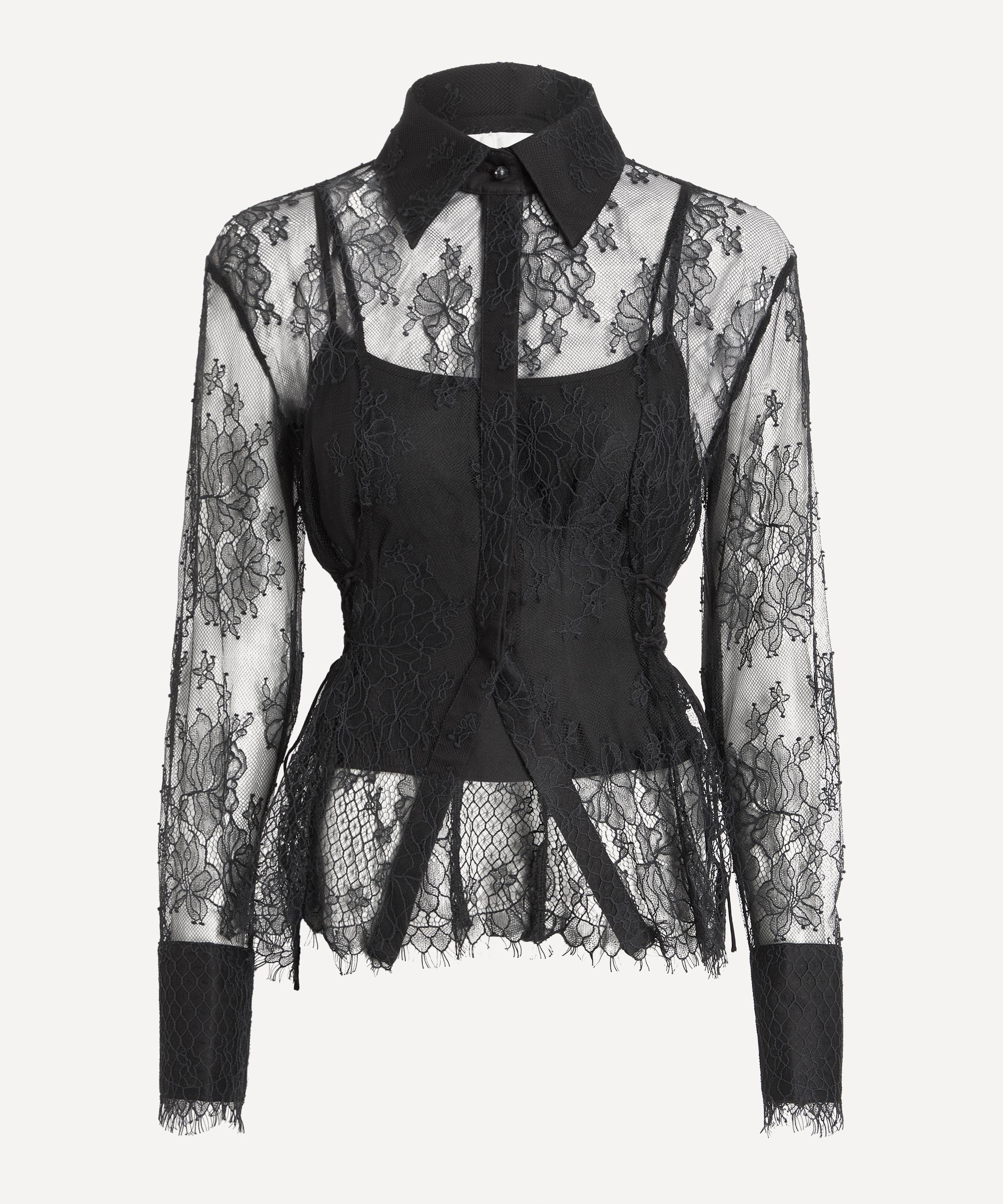 Clea - Ramiro Lace Shirt image number 0