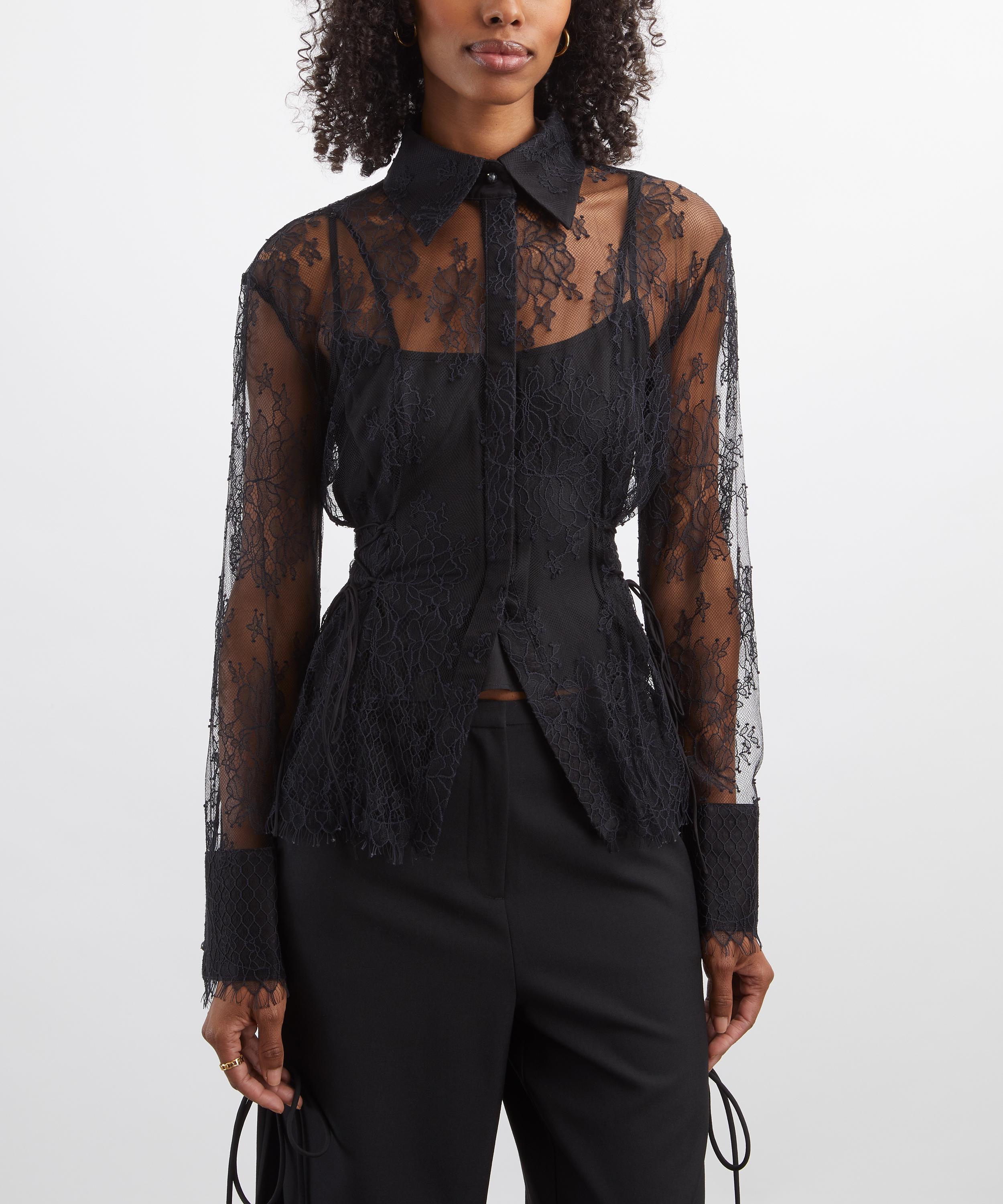 Clea - Ramiro Lace Shirt image number 2