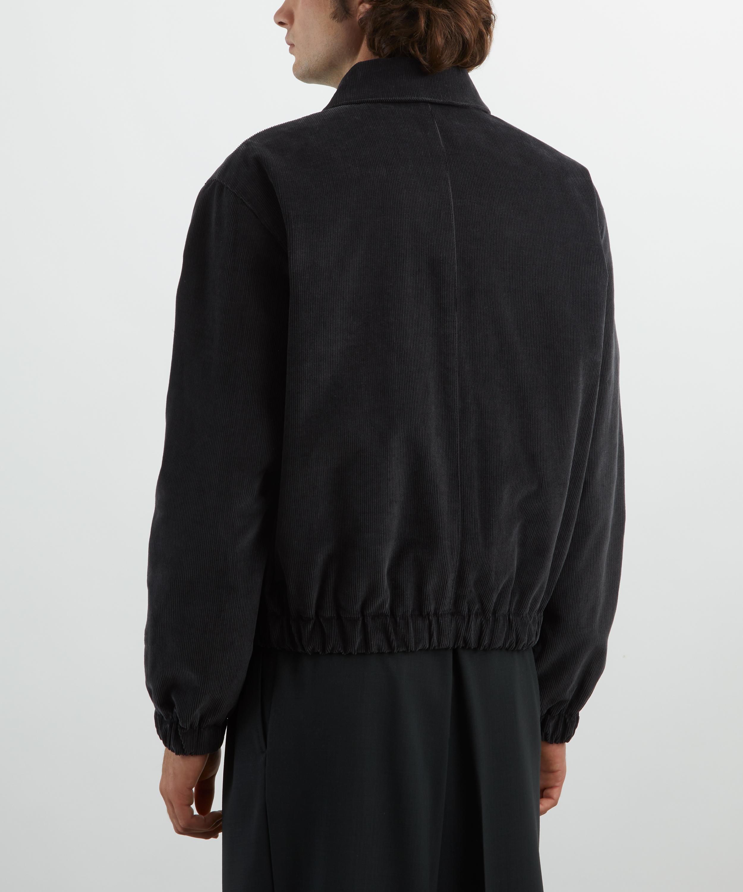 Ami - Corduroy Ami de Coeur Padded Zipped Jacket image number 3