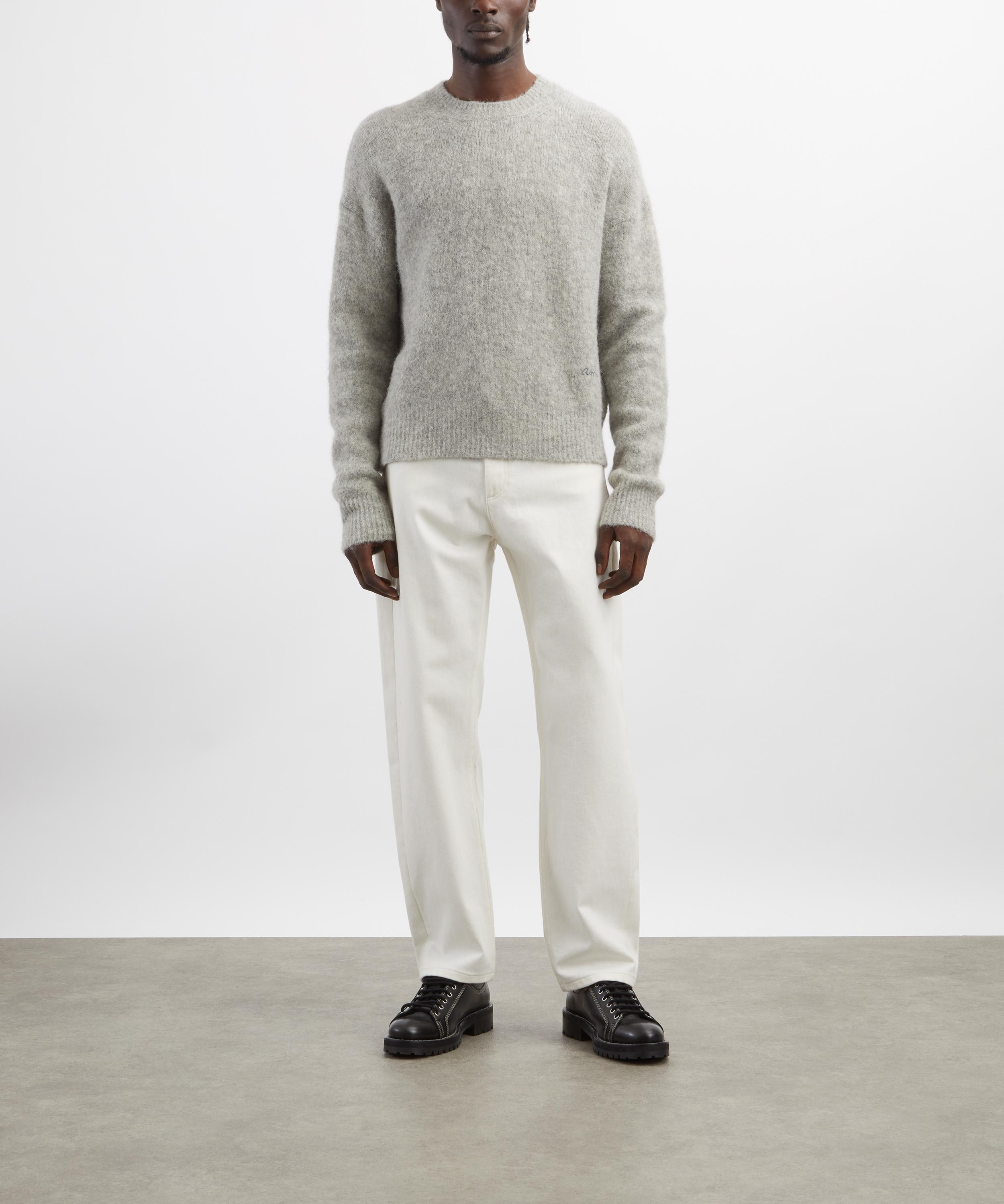 Ami - Alpaca Knit Crewneck Sweater image number 1