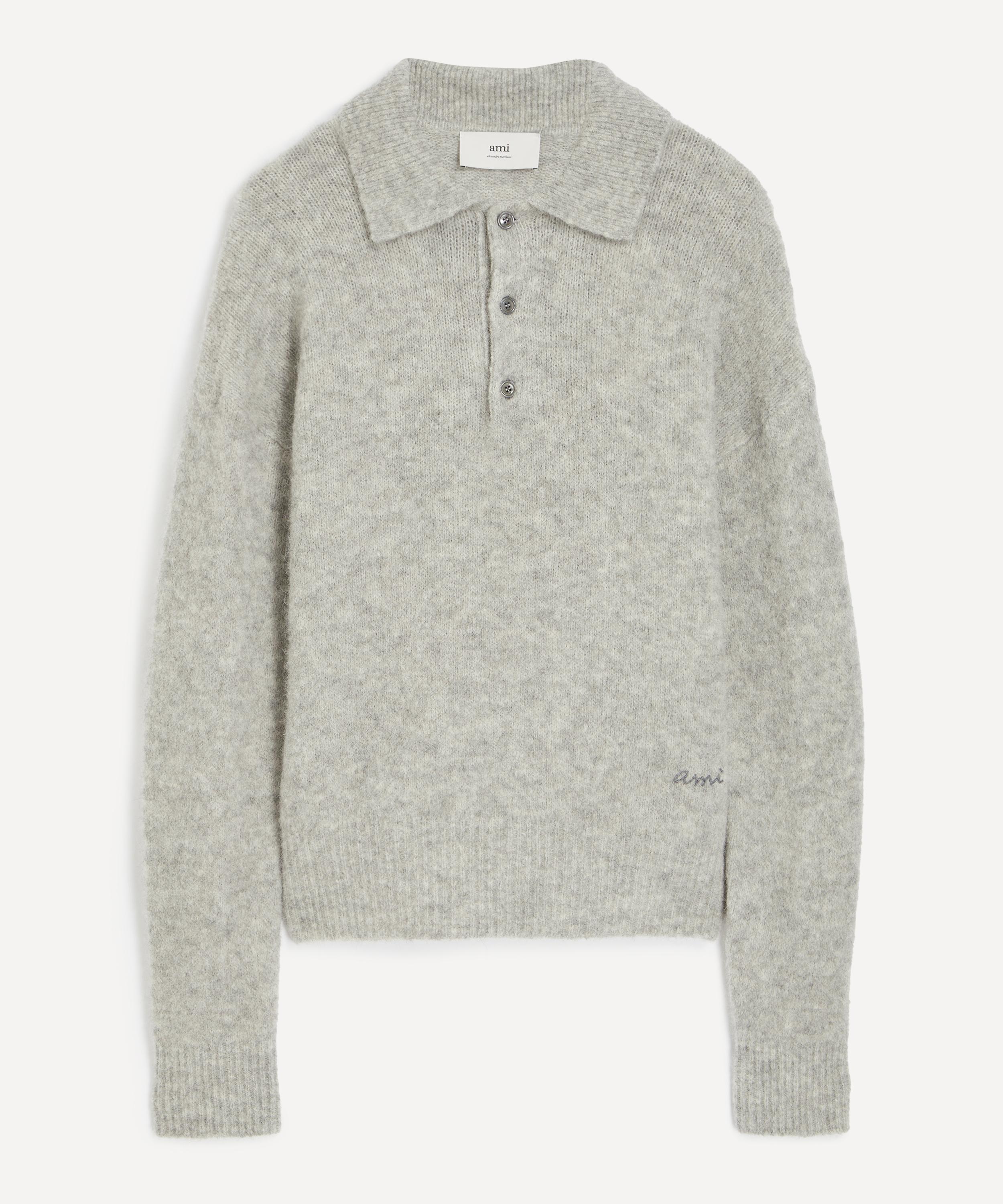 Ami - Alpaca Polo Sweater image number 0