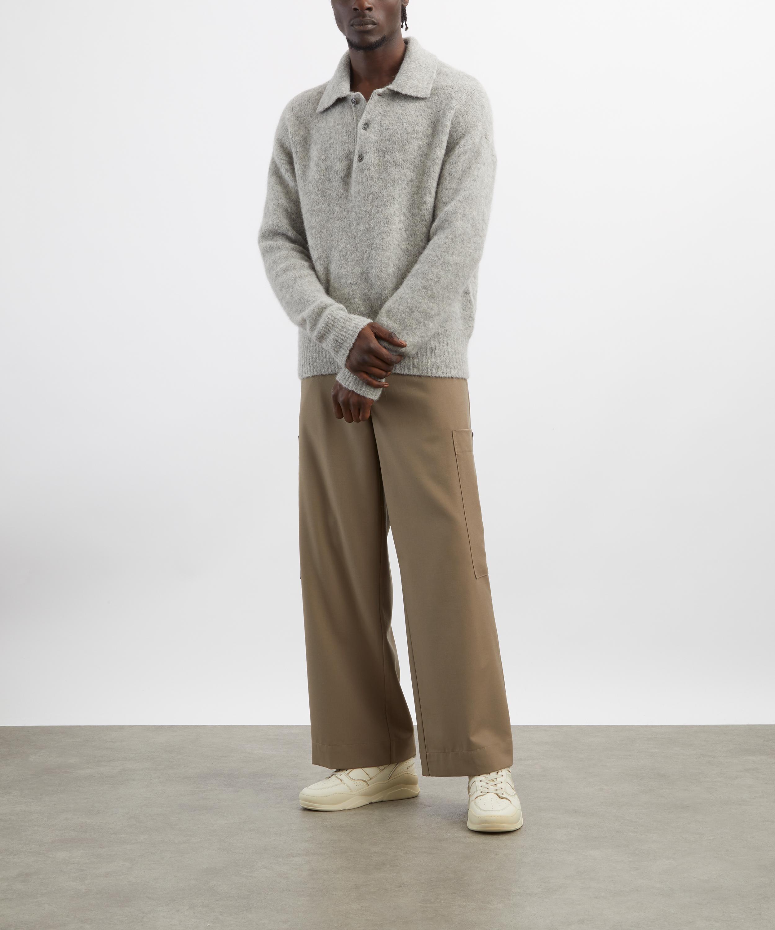Ami - Alpaca Polo Sweater image number 1