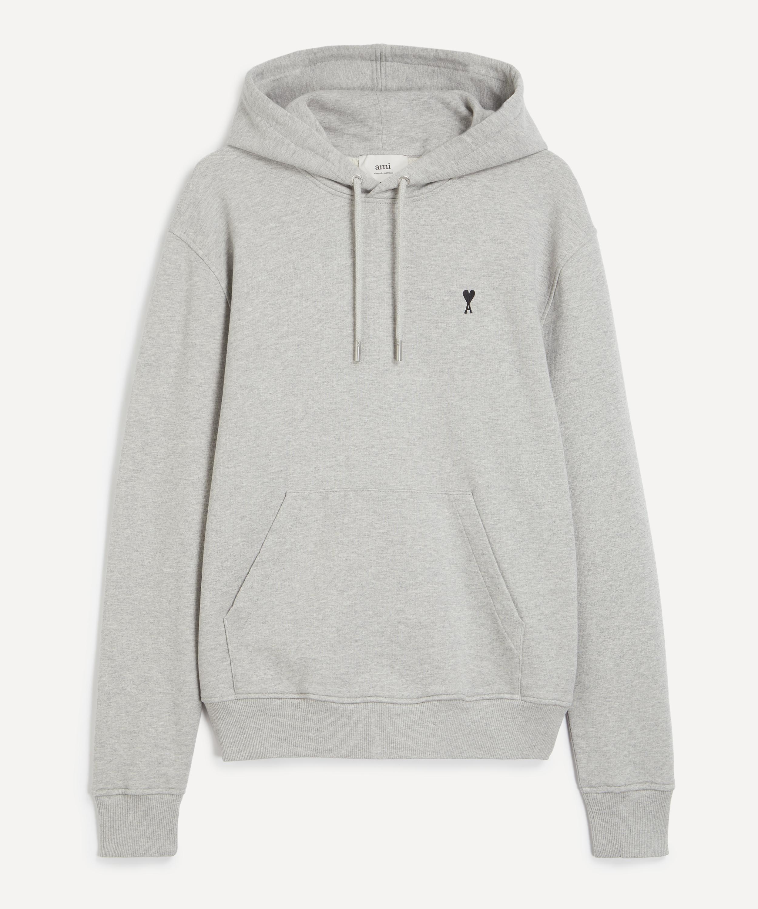 Cotton Contrast Ami de Coeur Hoodie