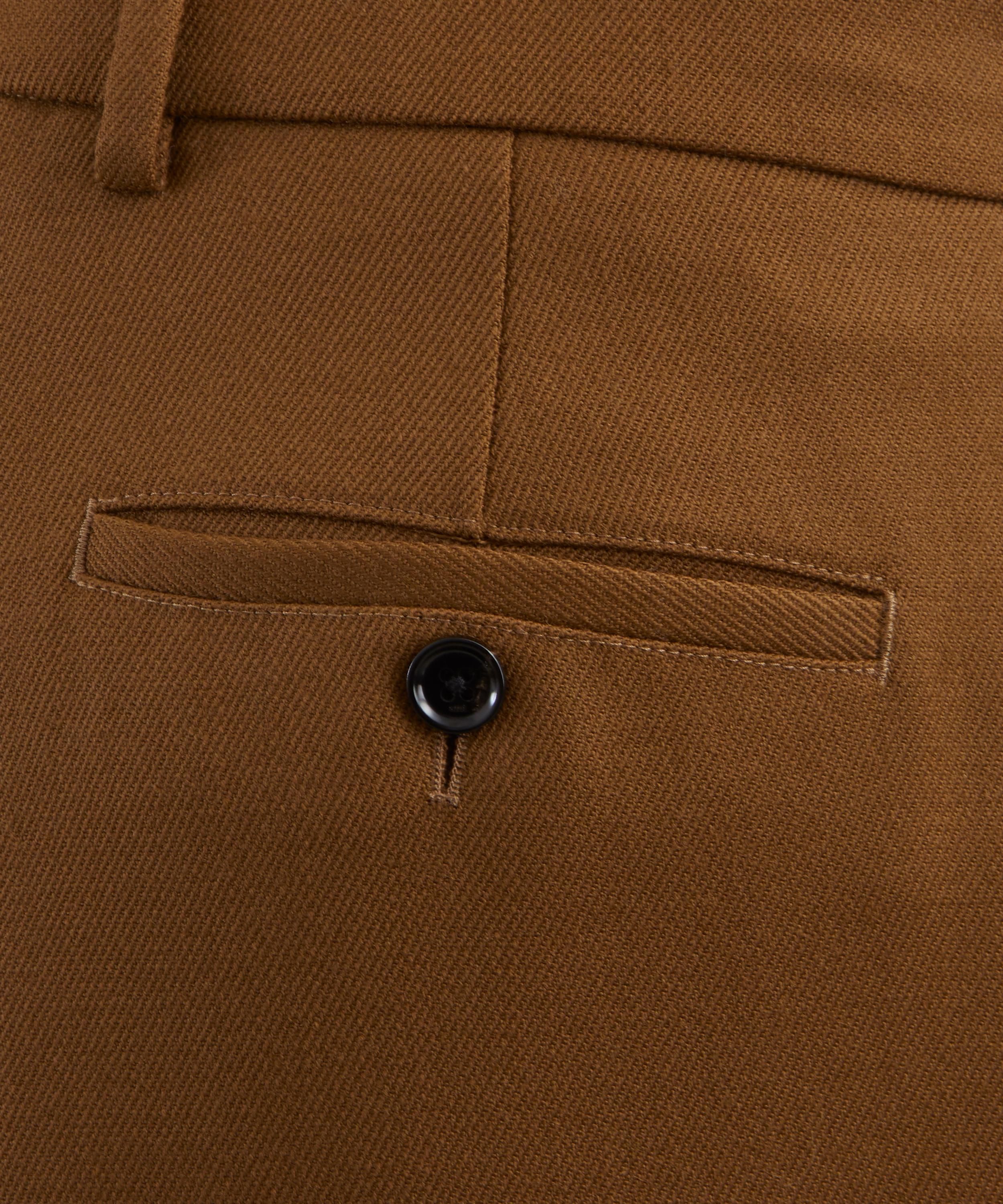 Ami - Wool Tabs Wide-leg Trousers image number 4