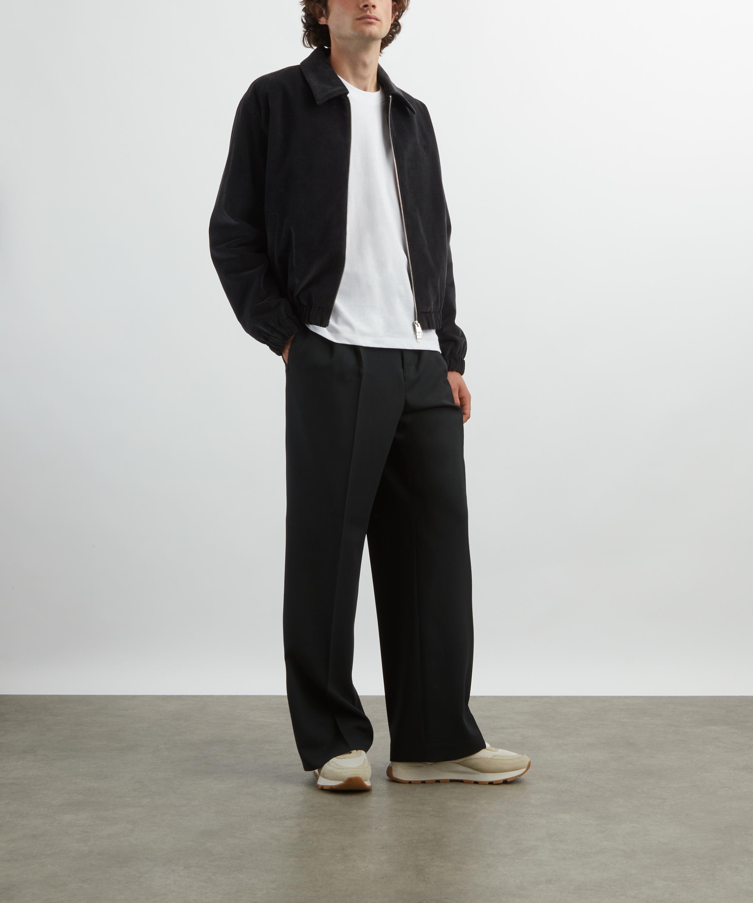 Ami - Cotton Contrast Ami de Coeur T-Shirt image number 1