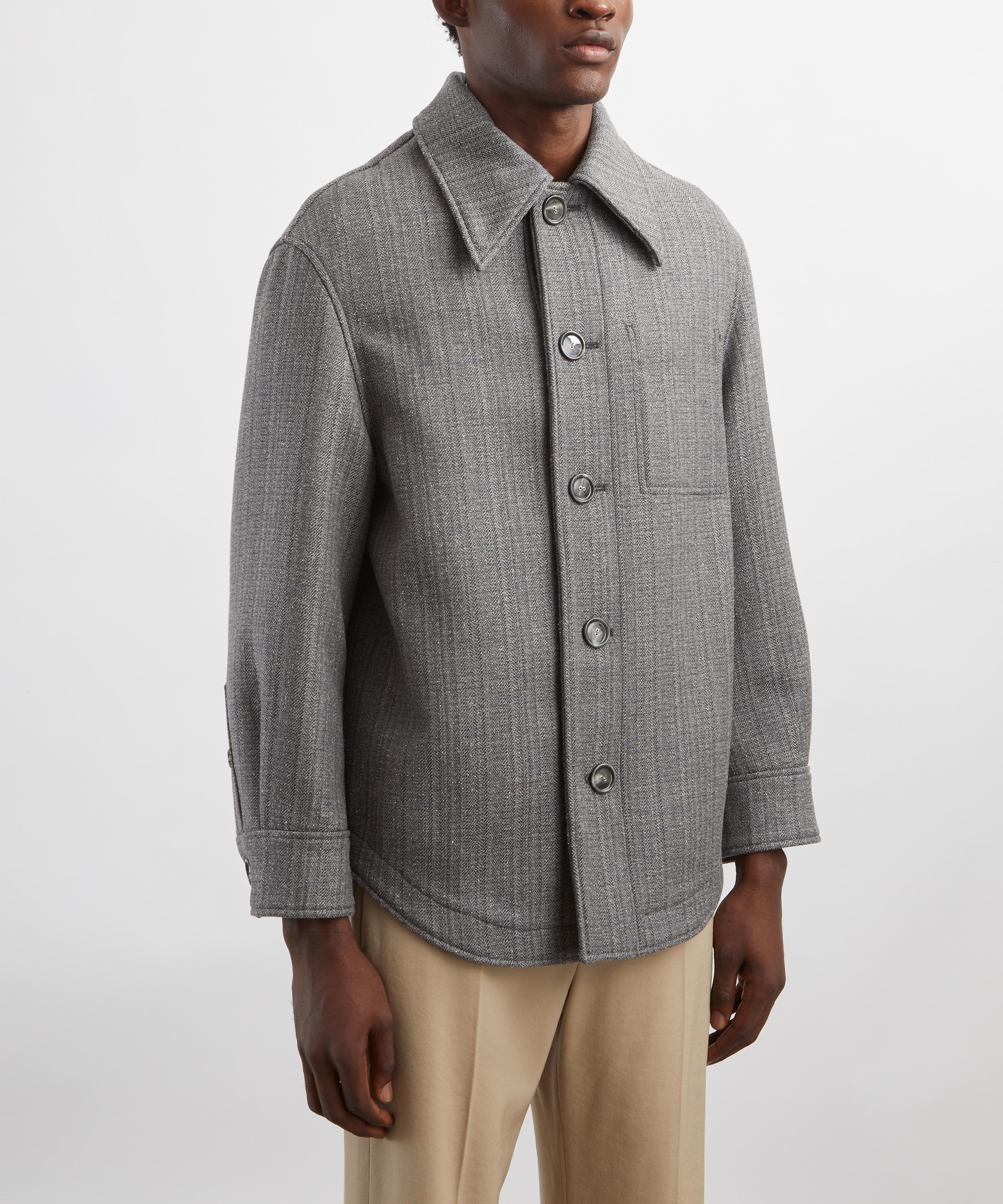 Ami - Boiled Wool Gabardine Jacket image number 2