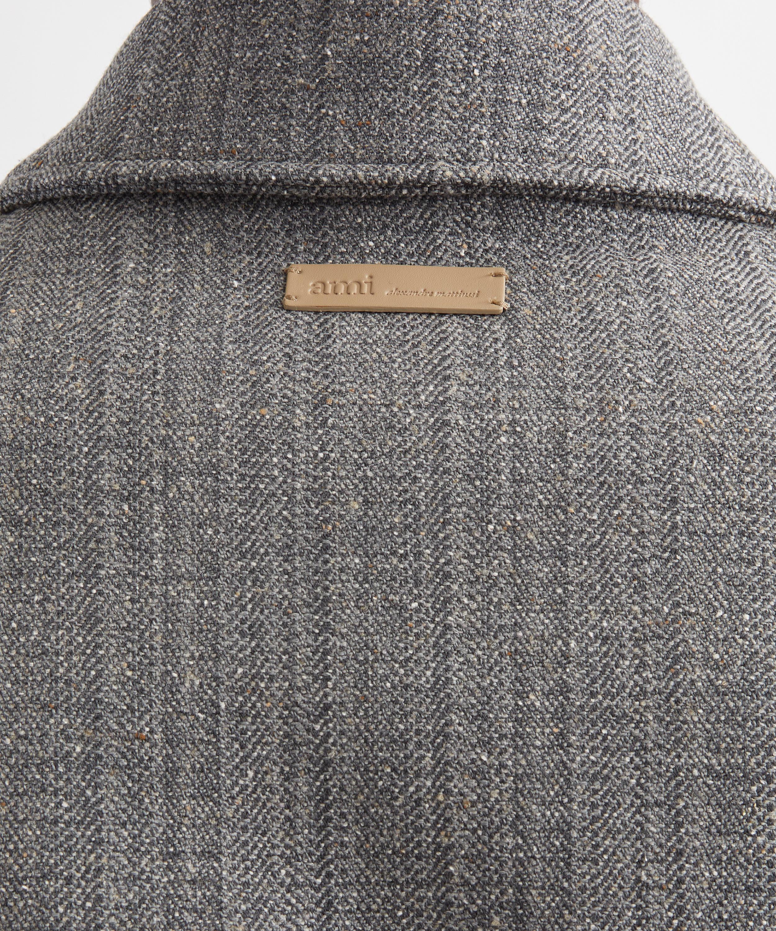Ami - Boiled Wool Gabardine Jacket image number 4