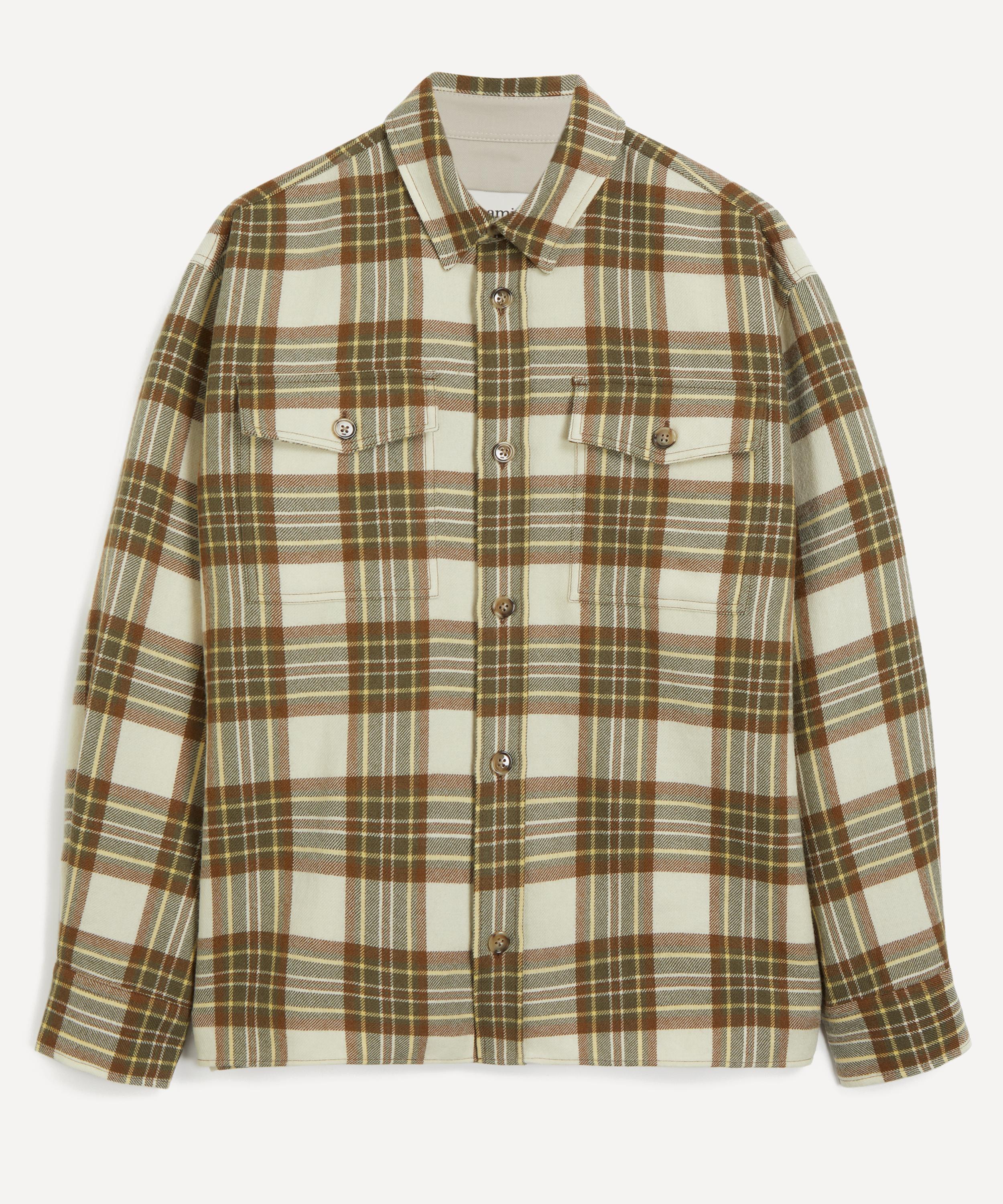 Ami - Check Wool Overshirt
