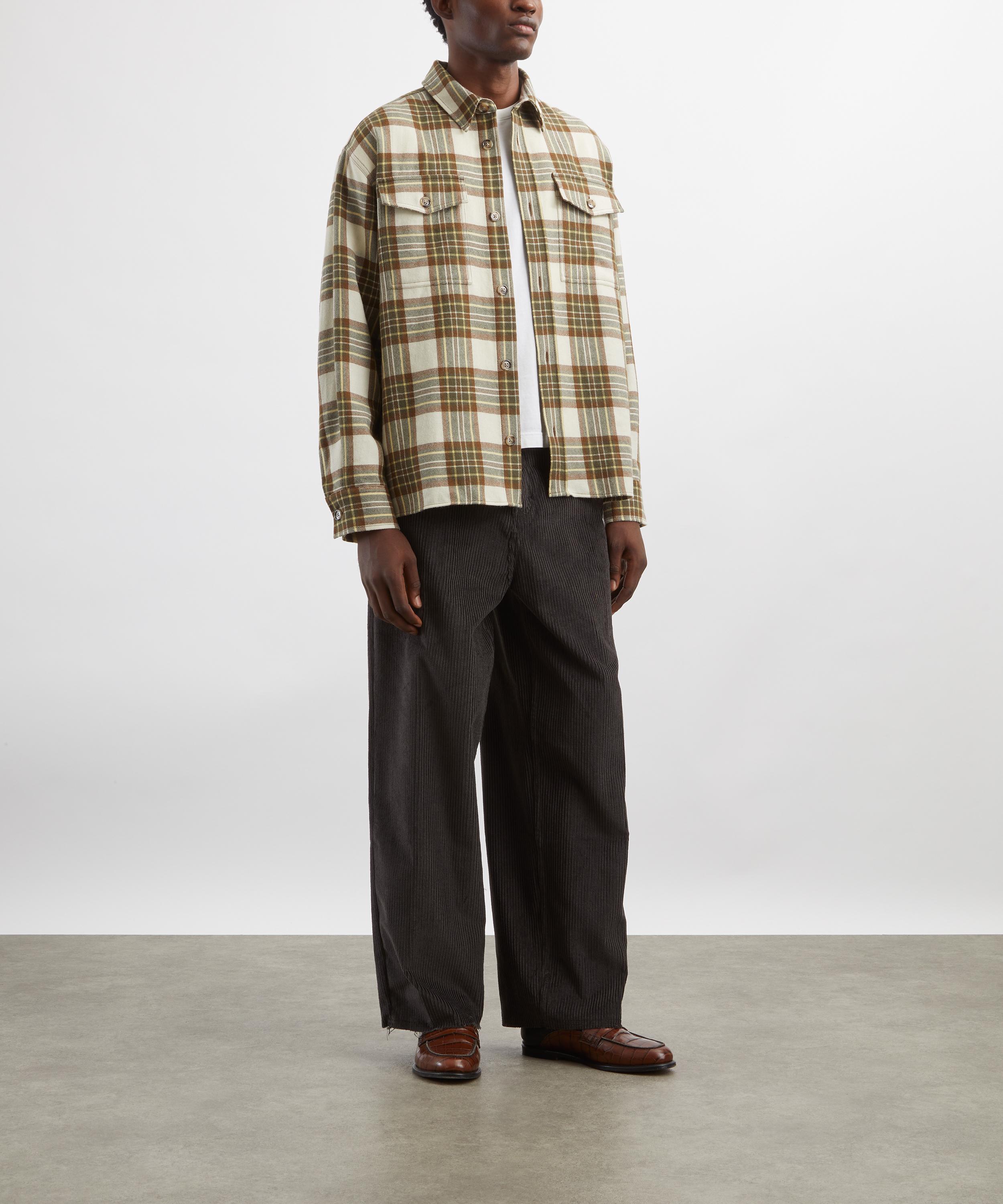 Ami - Check Wool Overshirt image number 1