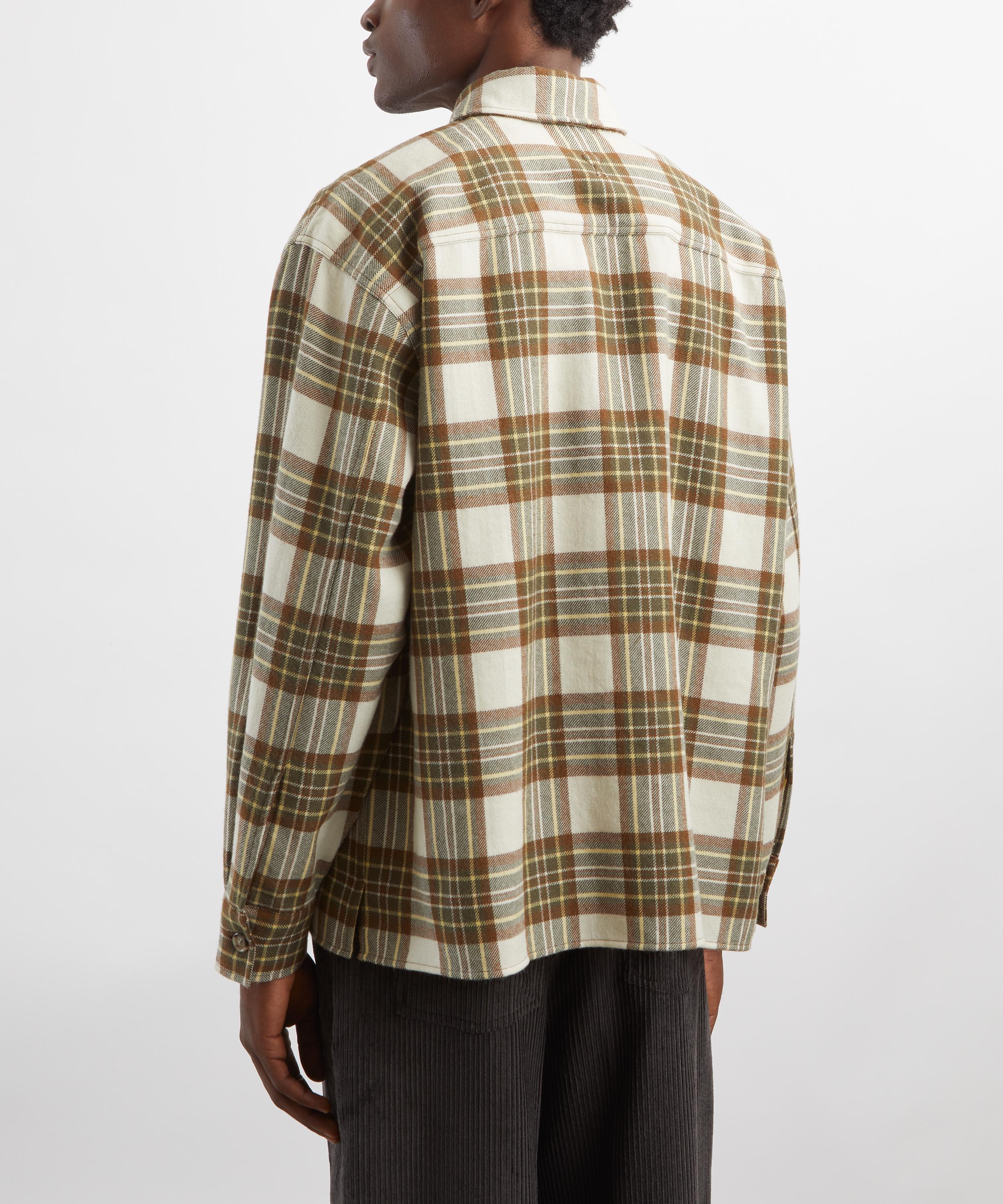 Ami - Check Wool Overshirt image number 3